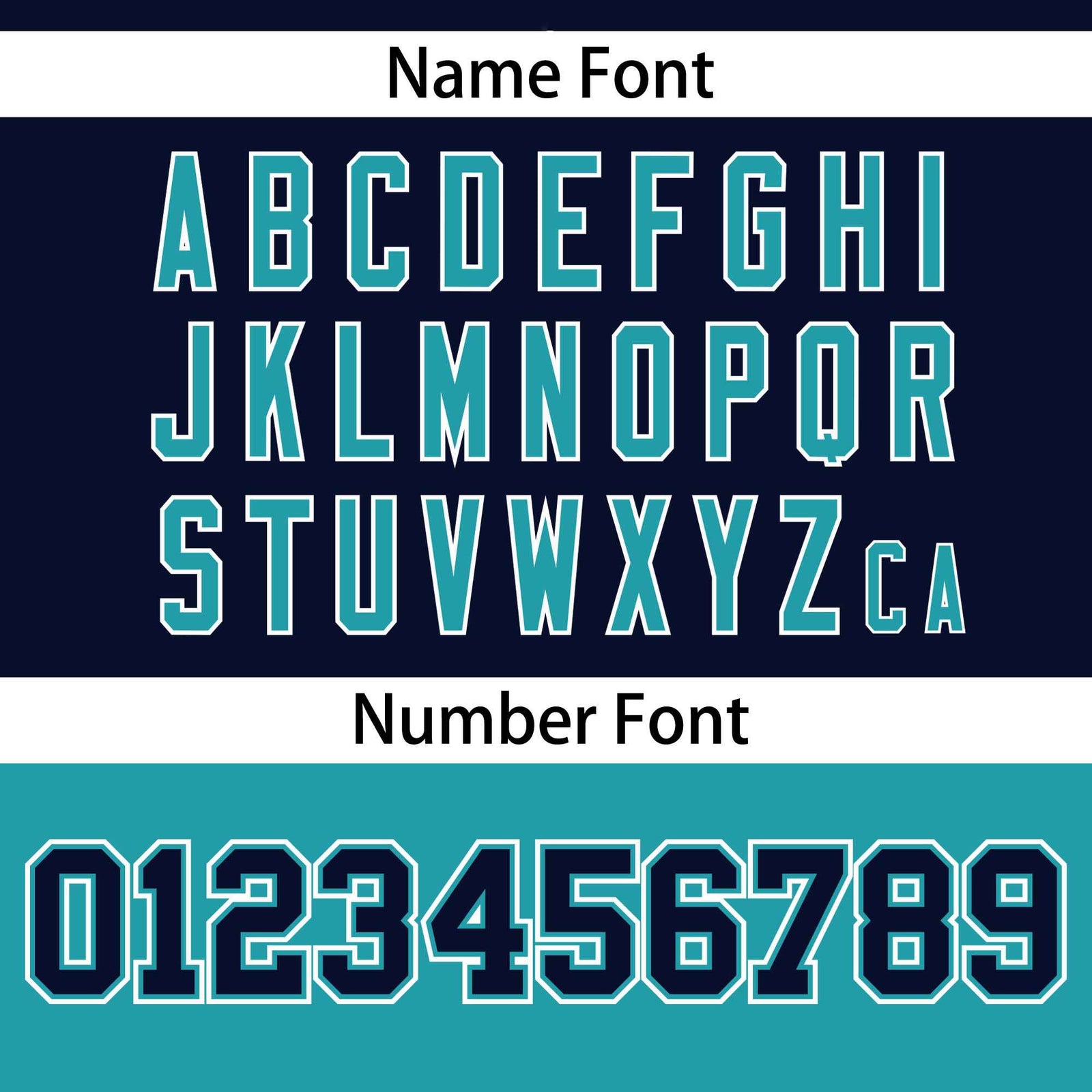 Custom Navy Aqua Varsity Full-Zip Color Block Letterman Bomber Jacket