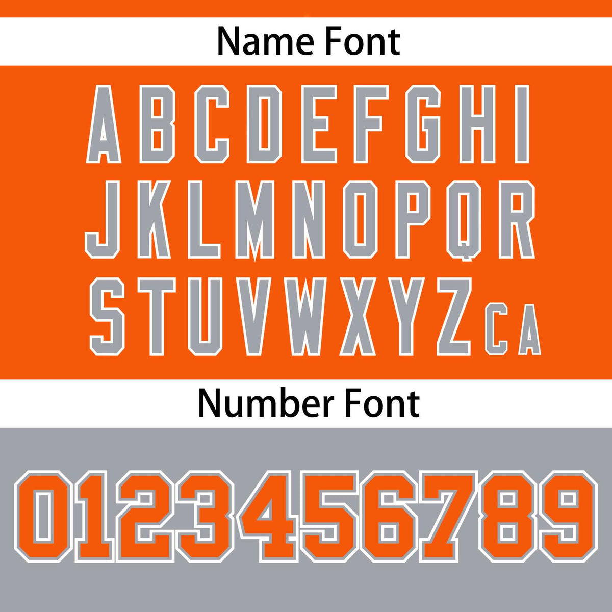 Custom Orange Gray Varsity Full-Zip Color Block Letterman Bomber Jacket