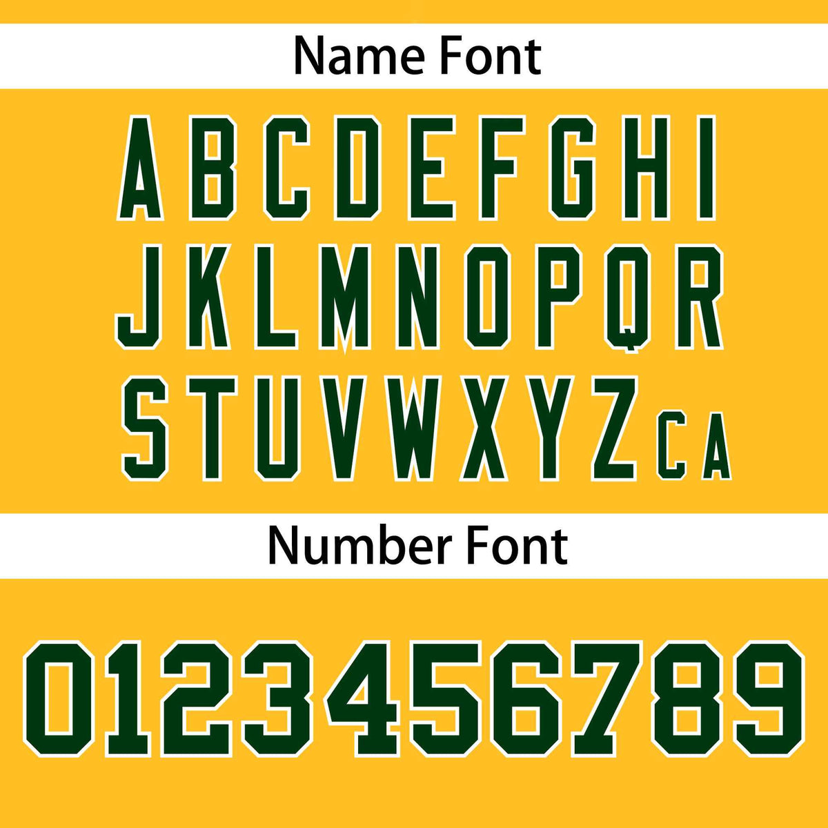 Custom Gold Green-White Varsity Full-Zip Letterman Bomber Jacket