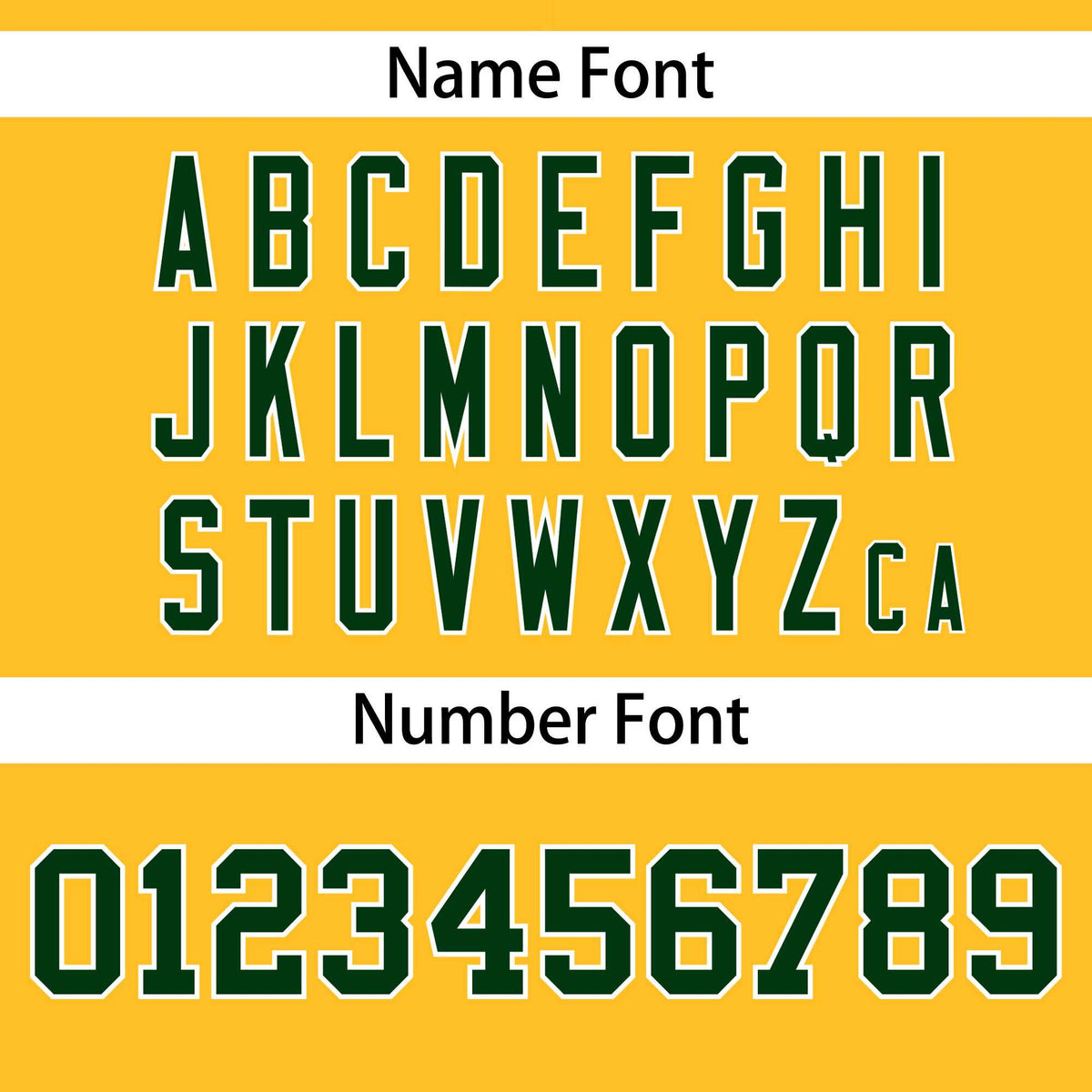 Custom Gold Green-White Varsity Full-Zip Letterman Bomber Jacket