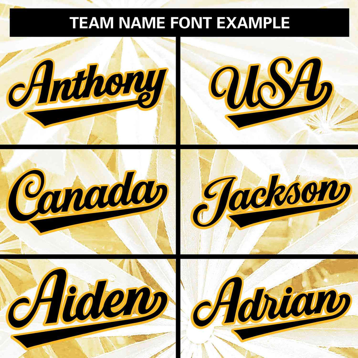 Custom Gold Black Maple Leaf Raglan Sleeves Bomber Graffiti Pattern Varsity Jacket