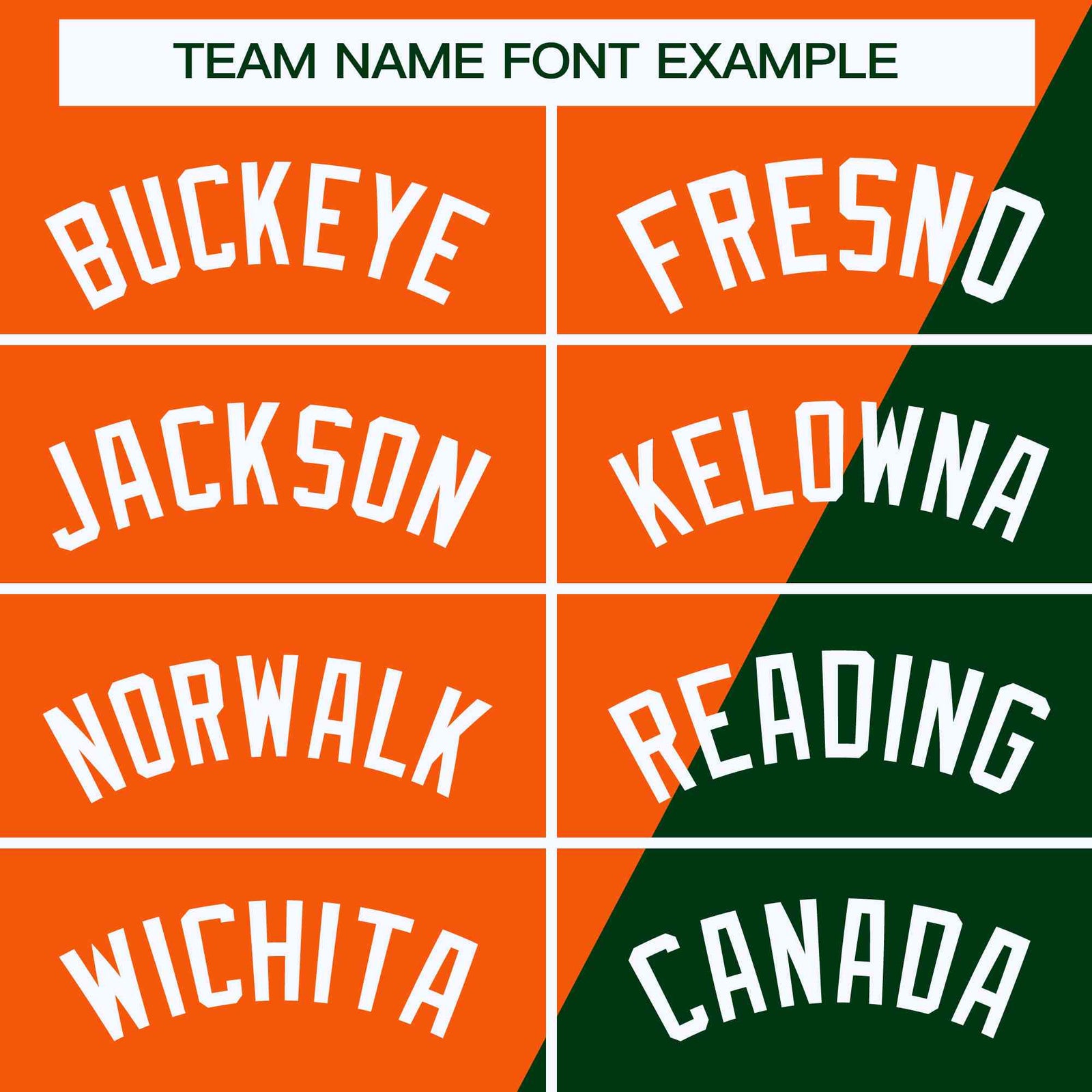 Custom Green Orange-White Color Block Varsity Full-Snap Bomber Jacket