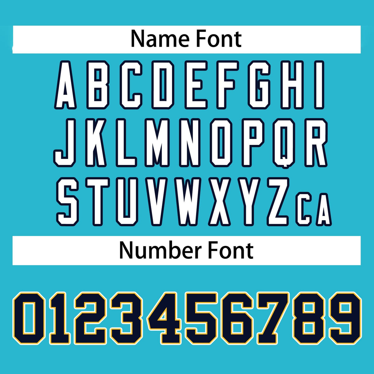 Custom Light Blue Gold Navy-White Color Block Bomber Varsity Baseball Jacket