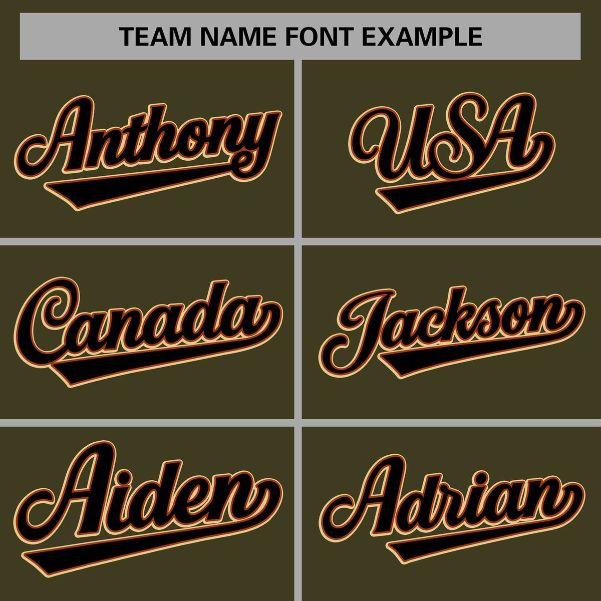 Custom Olive Orange Black-Orange Color Block Bomber Varsity Baseball Jacket