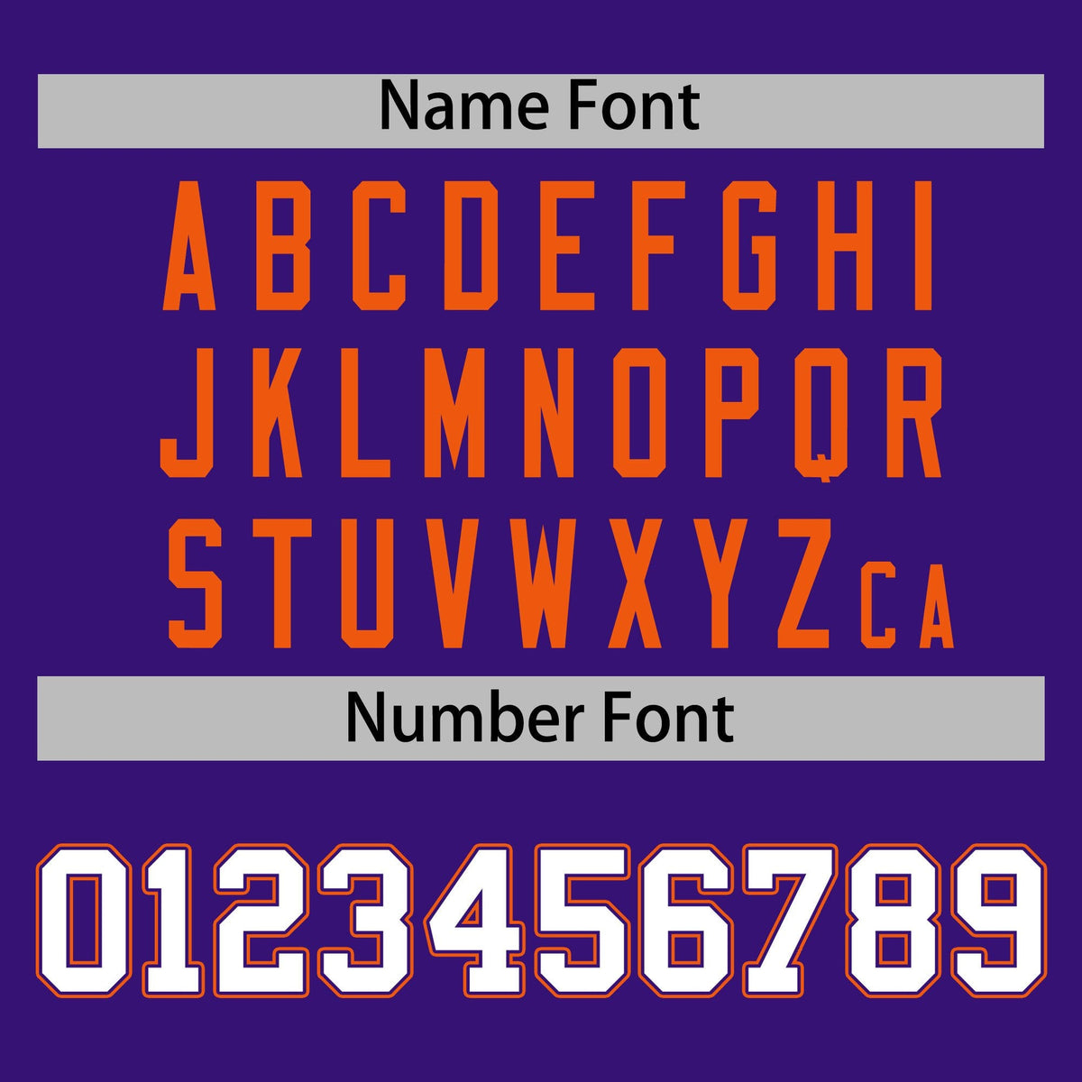 Custom Purple Orange White-Purple Color Block Bomber Varsity Baseball Jacket