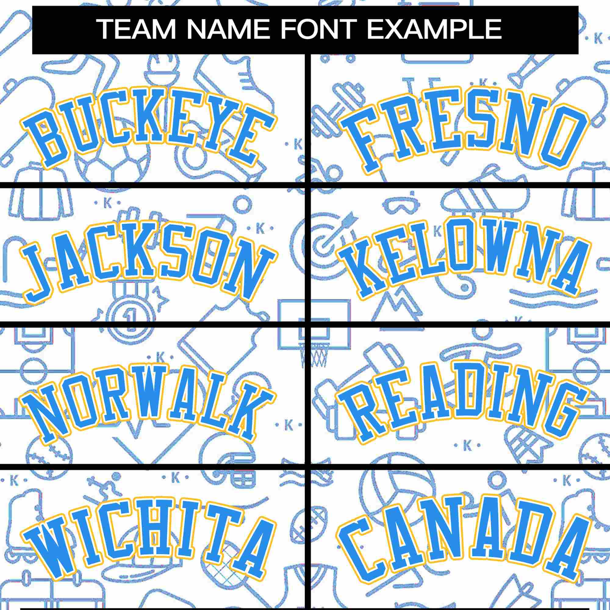 Custom White Gold-Powder Blue Line Graffiti Pattern Varsity Raglan Sleeves Letterman Baseball Jacket