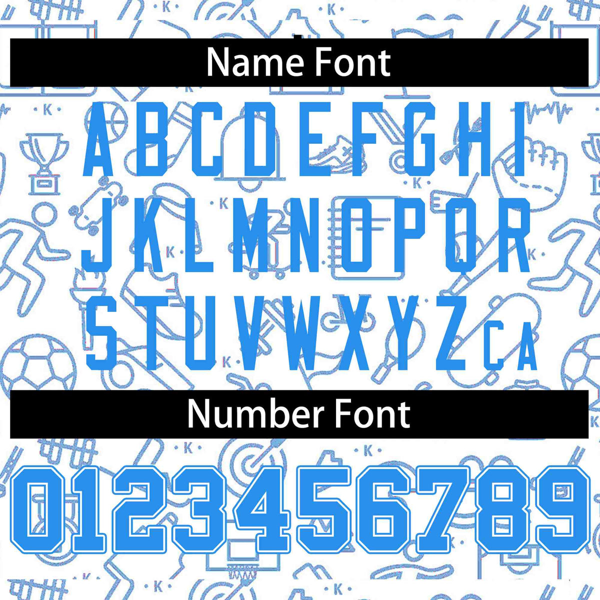 Custom White Powder Blue Line Graffiti Pattern Varsity Raglan Sleeves Letterman Baseball Jacket