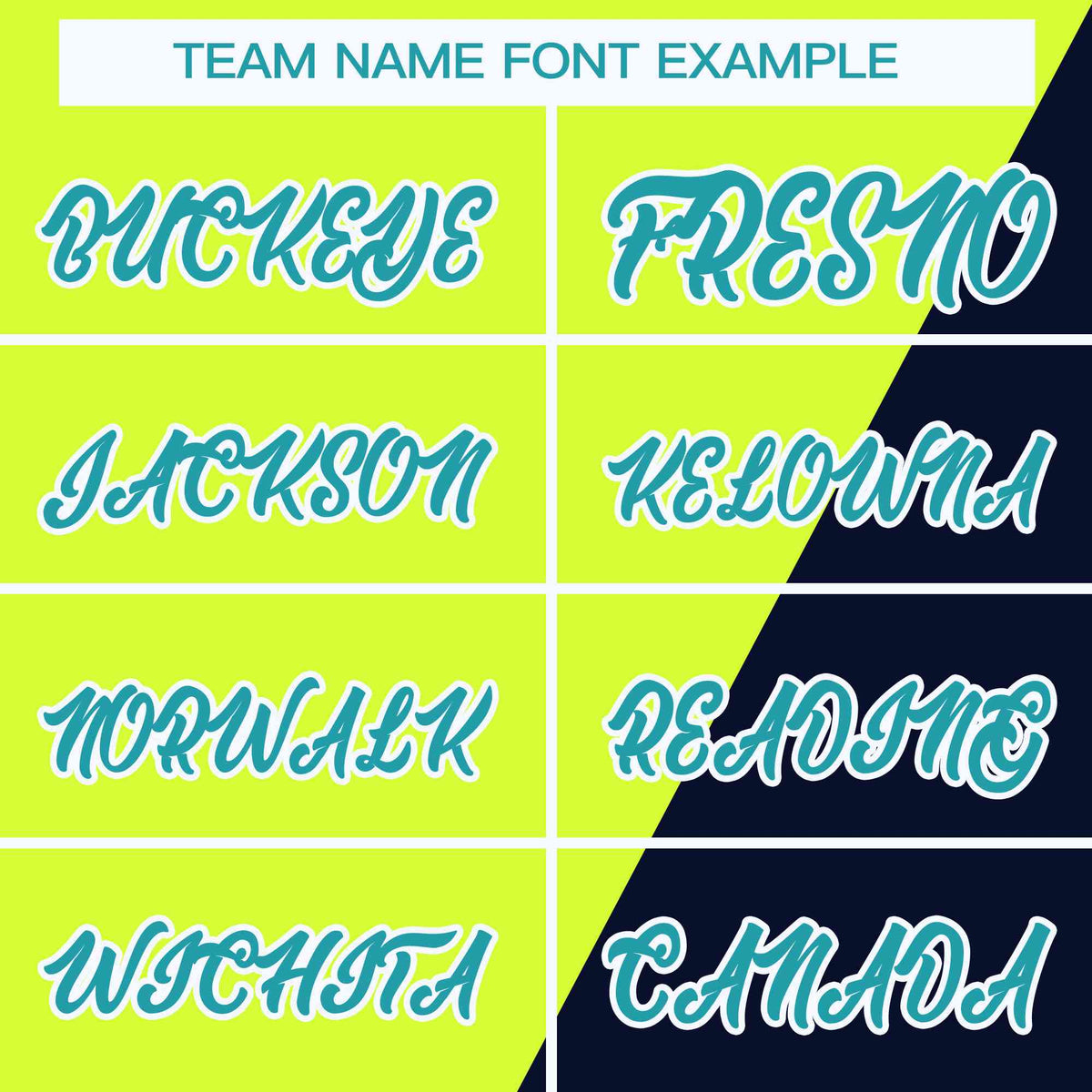 Custom Navy Neon Green-Aqua Color Block Varsity Full-Snap Bomber Jacket