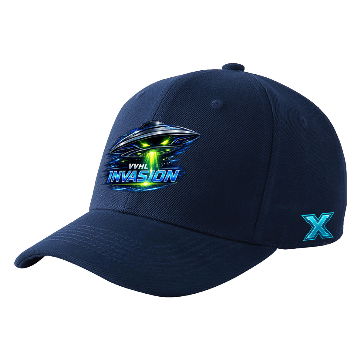 VVHL S10 Season X  Invasion 3D Puff Embroidery Flat Embroidery Baseball Cap