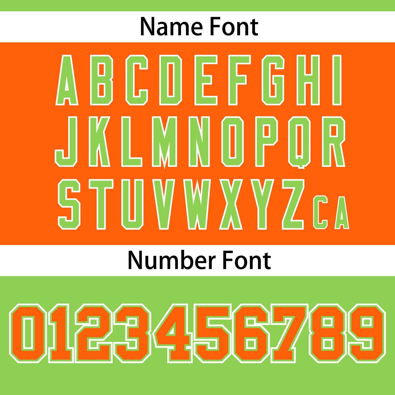 Custom Neon Green-Orange Raglan Sleeves Fashion Authentic Football Jersey