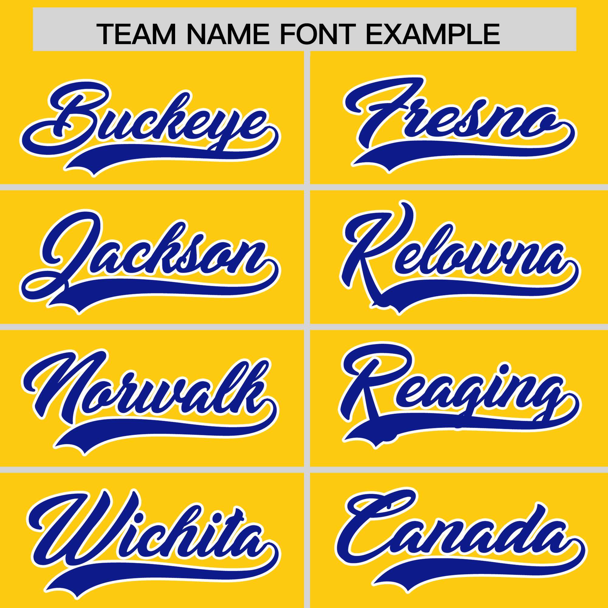 Custom Gold Royal and Orange Sides Gradient Fashion Personalized Team Football Jersey