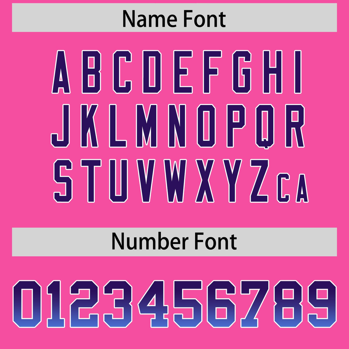 Custom Pink Purple and Powder Blue Sides Gradient Fashion Personalized Team Football Jersey