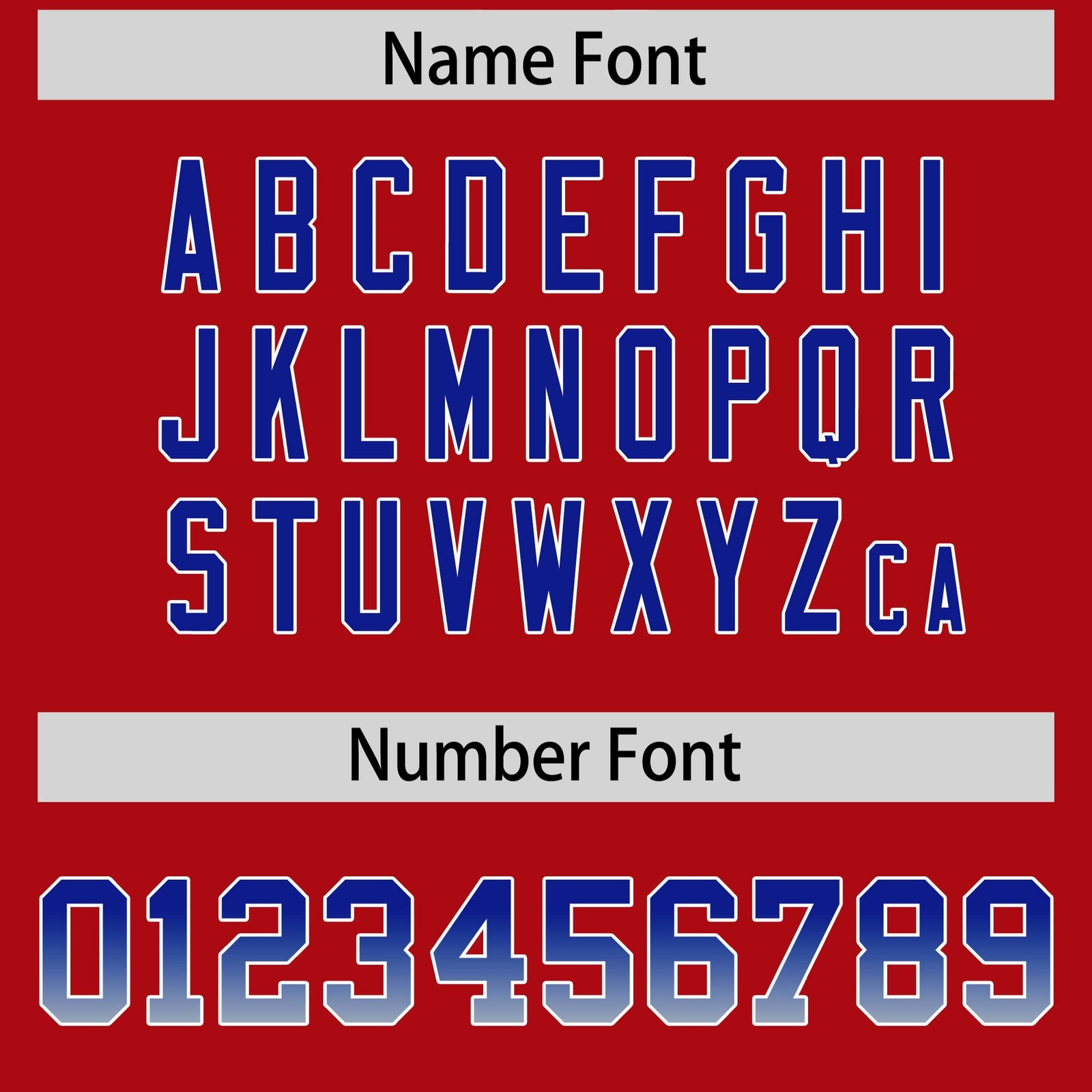 Custom Red Royal and Gray Sides Gradient Fashion Personalized Team Football Jersey