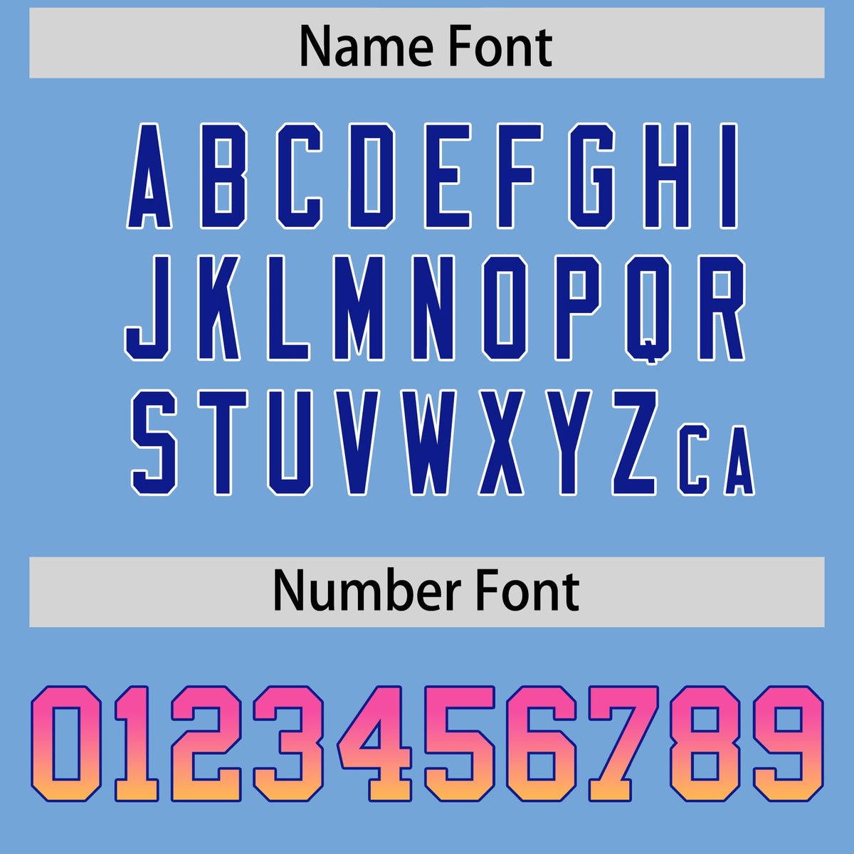 Custom Powder Blue Pink and Gold Sides Gradient Fashion Personalized Team Football Jersey