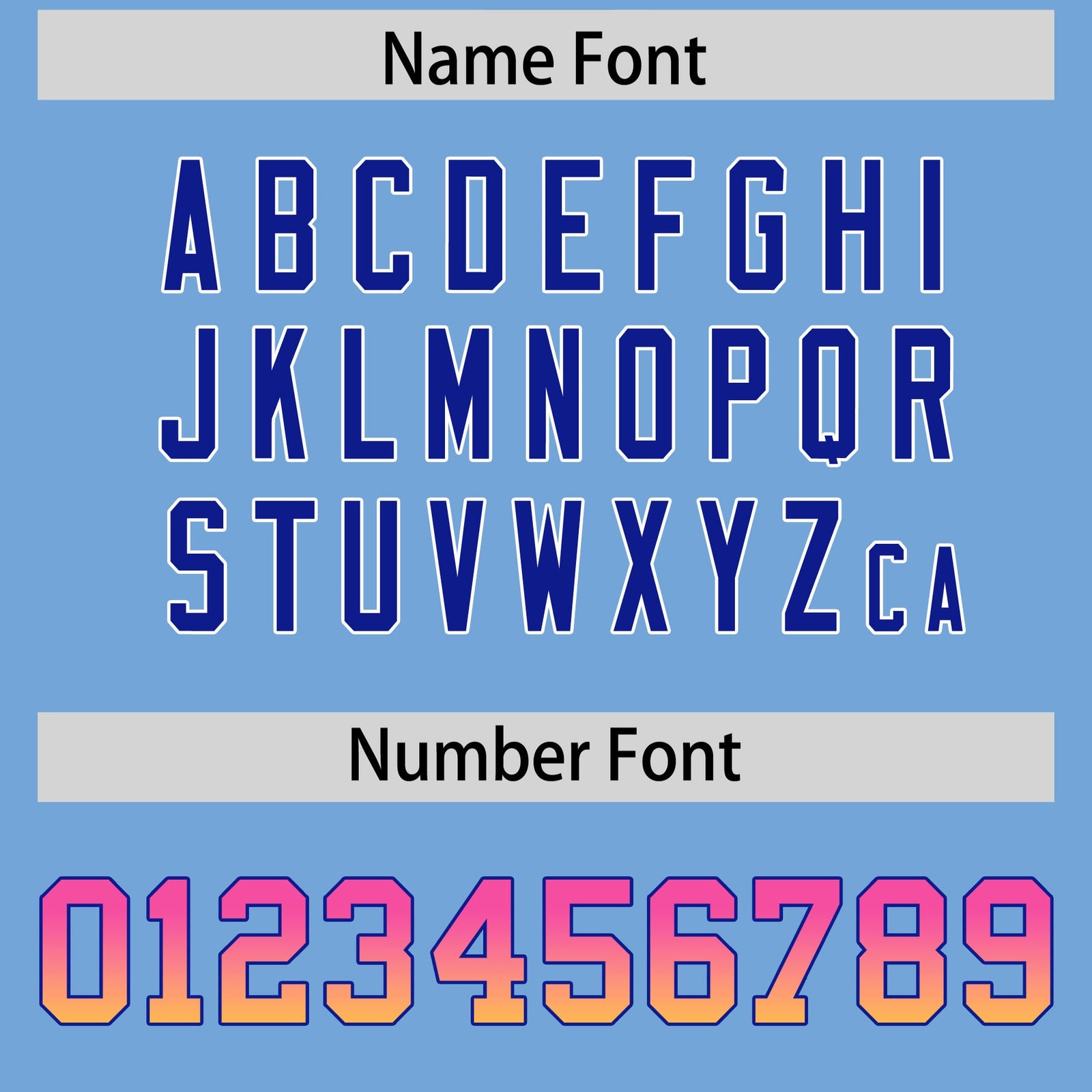 Custom Powder Blue Pink and Gold Sides Gradient Fashion Personalized Team Football Jersey