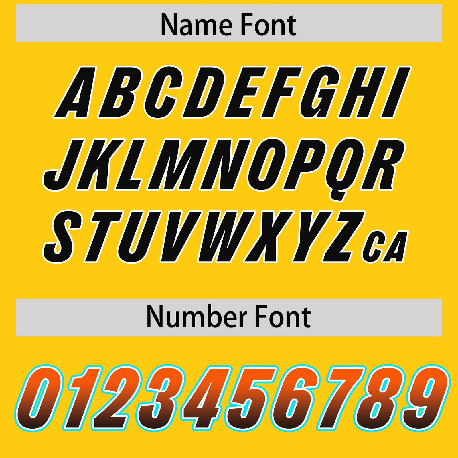 Custom Gold Orange and Black Sides Gradient Fashion Personalized Team Football Jersey