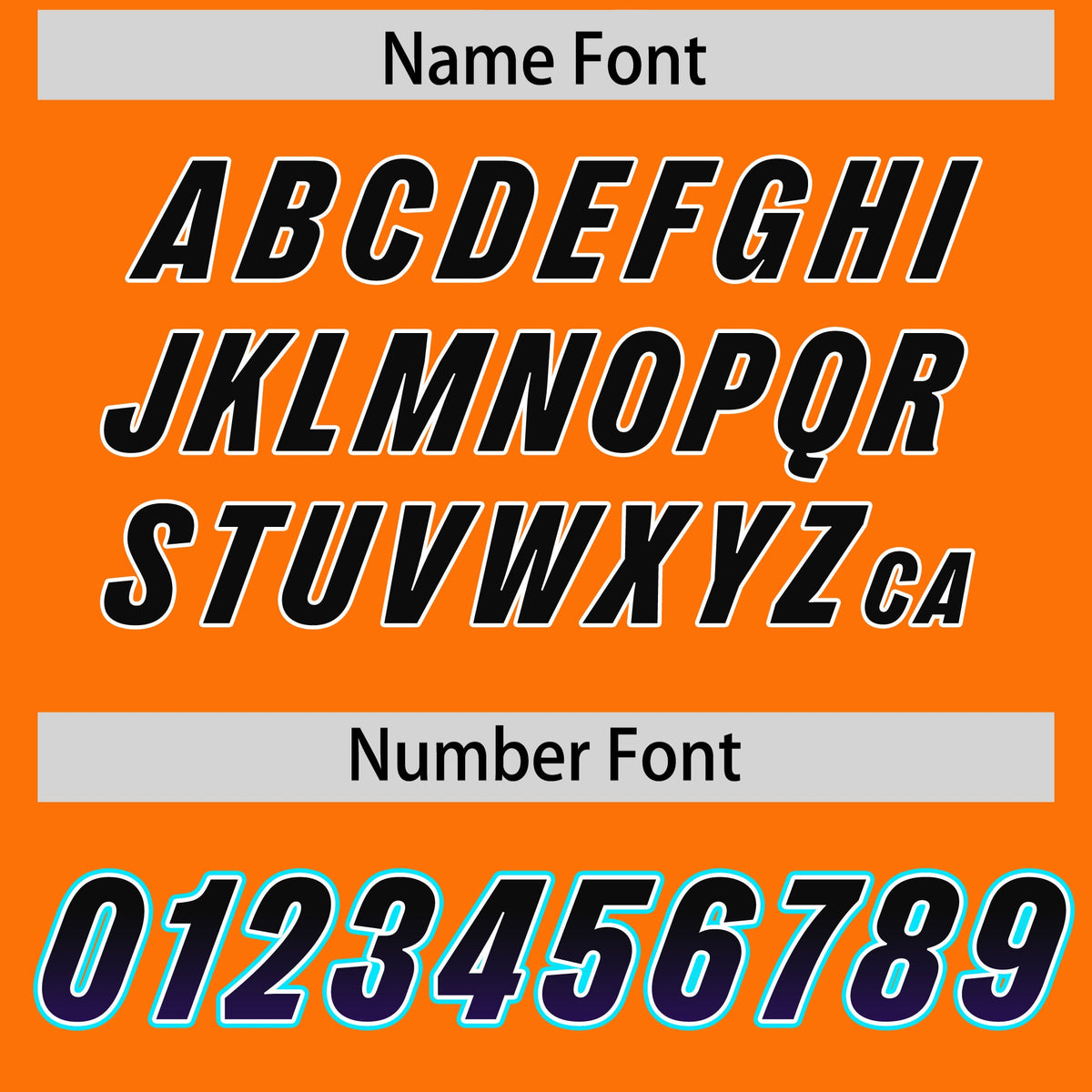 Custom Orange Black and Purple Sides Gradient Fashion Personalized Team Football Jersey