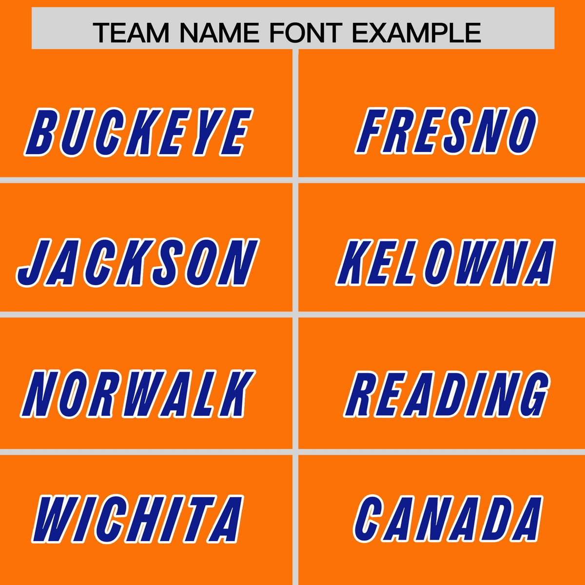 Custom Orange Royal and Powder Blue Sides Gradient Fashion Personalized Team Football Jersey