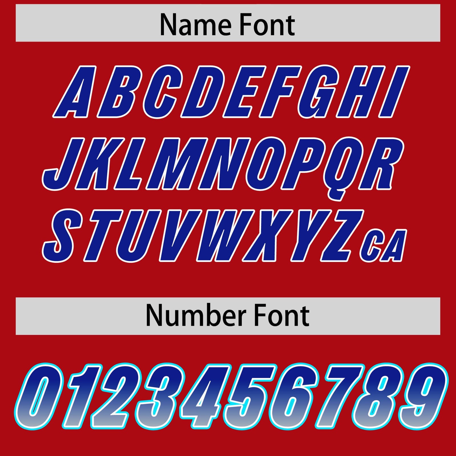 Custom Red Royal and Gray Sides Gradient Fashion Personalized Team Football Jersey