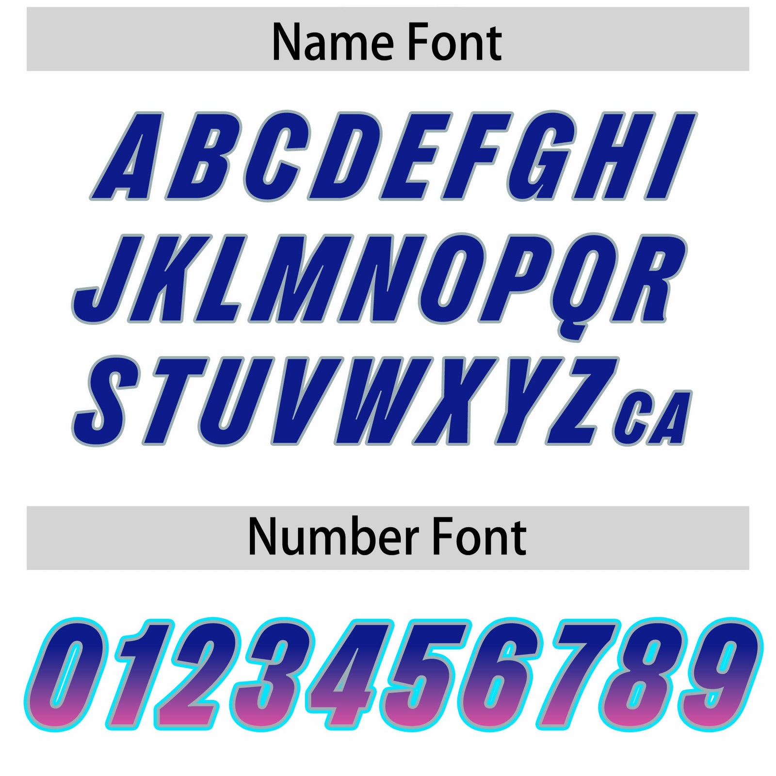 Custom White Royal and Pink Sides Gradient Fashion Personalized Team Football Jersey