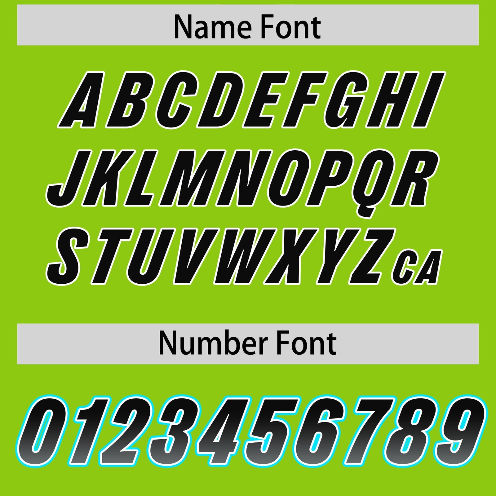 Custom Neon Green Black and White Sides Gradient Fashion Personalized Team Football Jersey