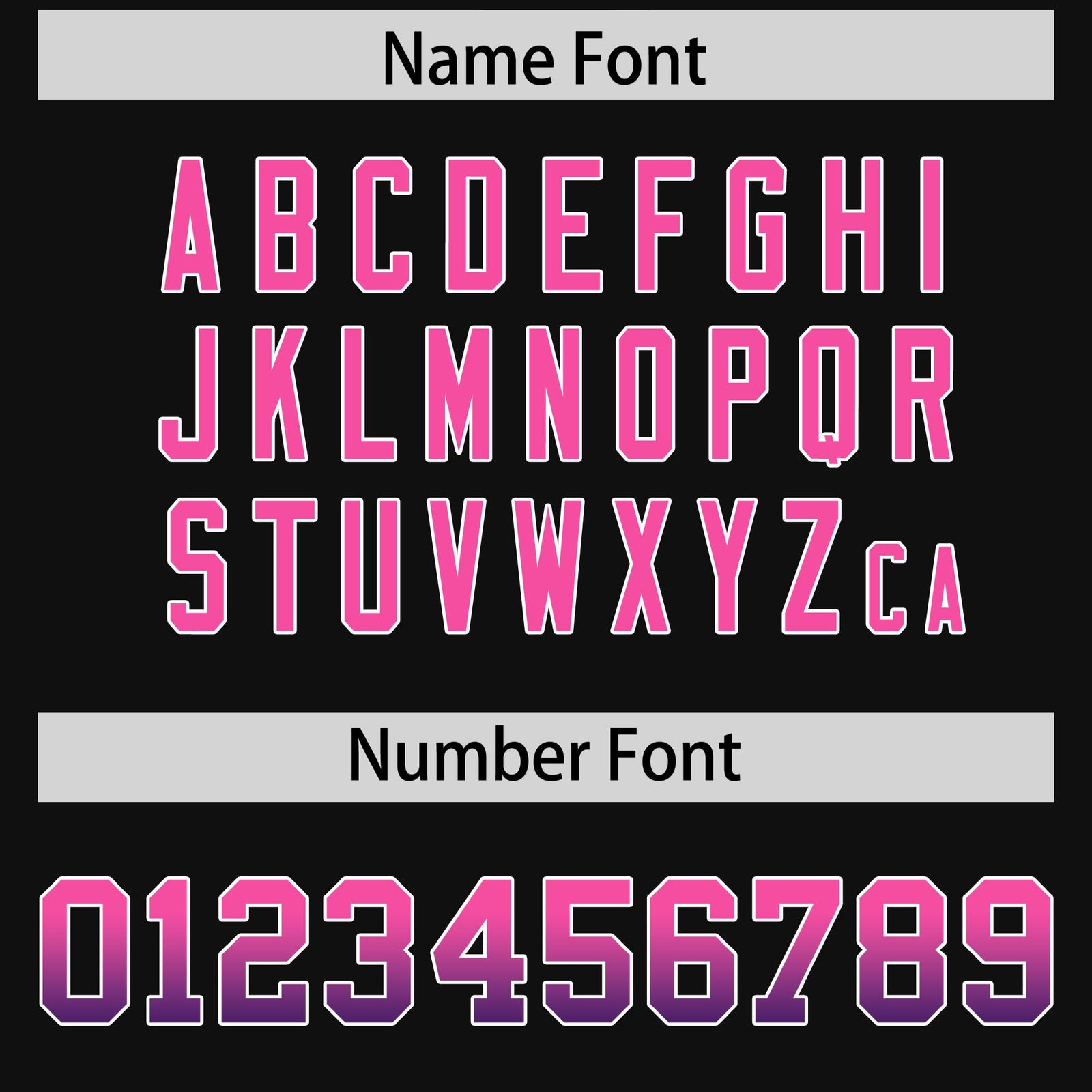 Custom Black Pink and Purple Sides Gradient Fashion Personalized Team Football Jersey