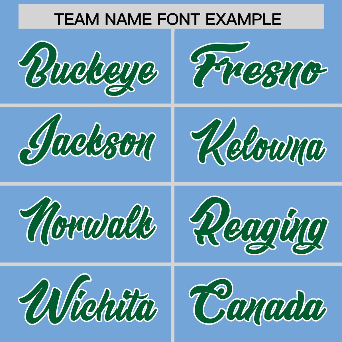 Custom Powder Blue Orange and Kelly Green Sides Gradient Fashion Personalized Team Football Jersey