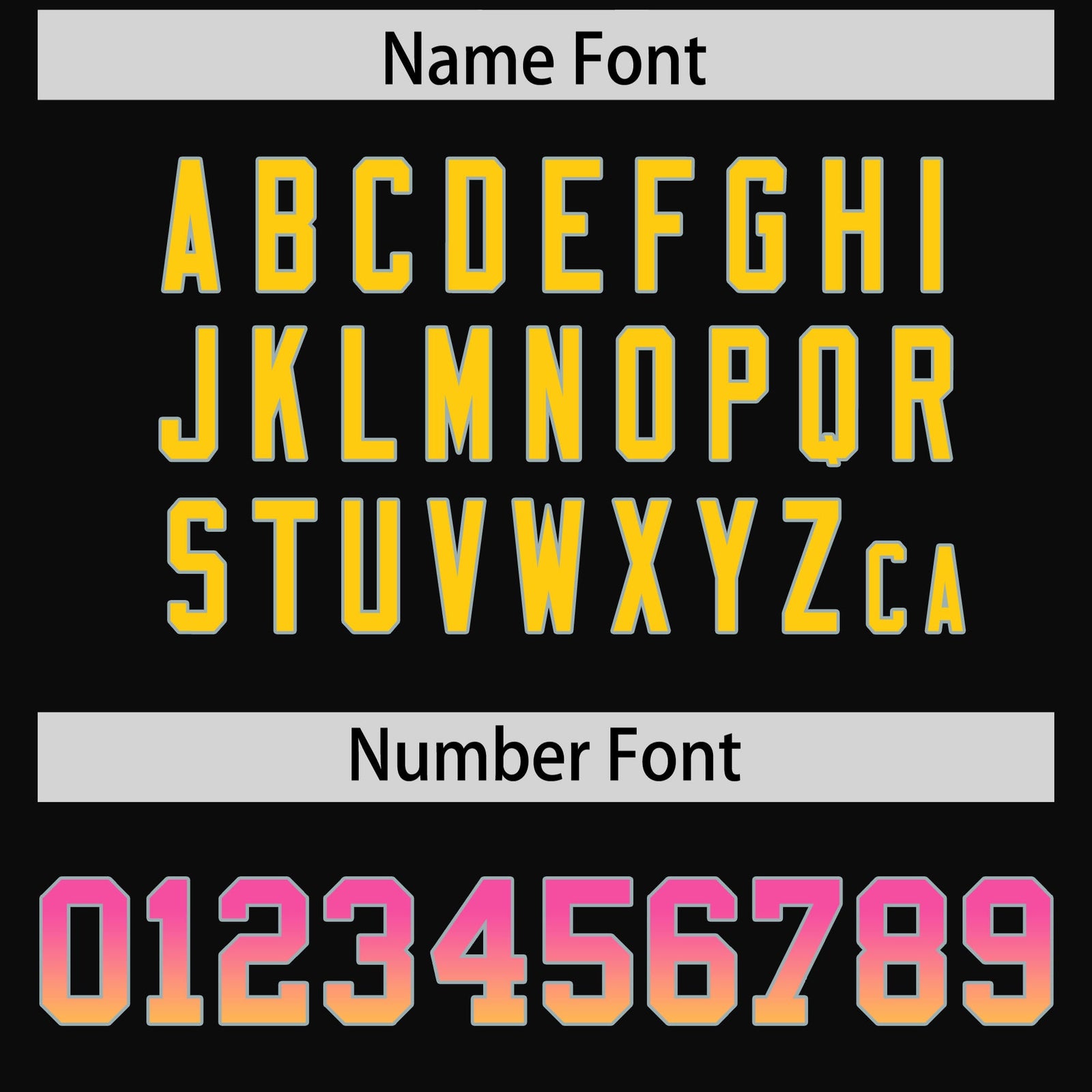 Custom Black Pink and Gold Sides Gradient Fashion Personalized Team Football Jersey