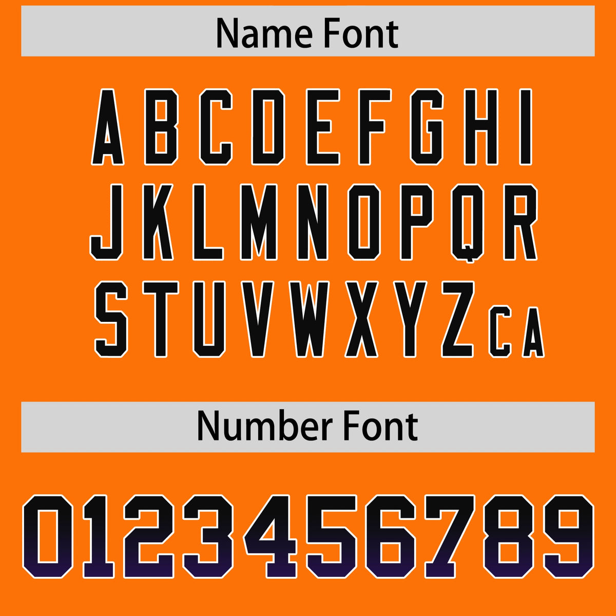 Custom Orange Black and Purple Sides Gradient Fashion Personalized Team Football Jersey