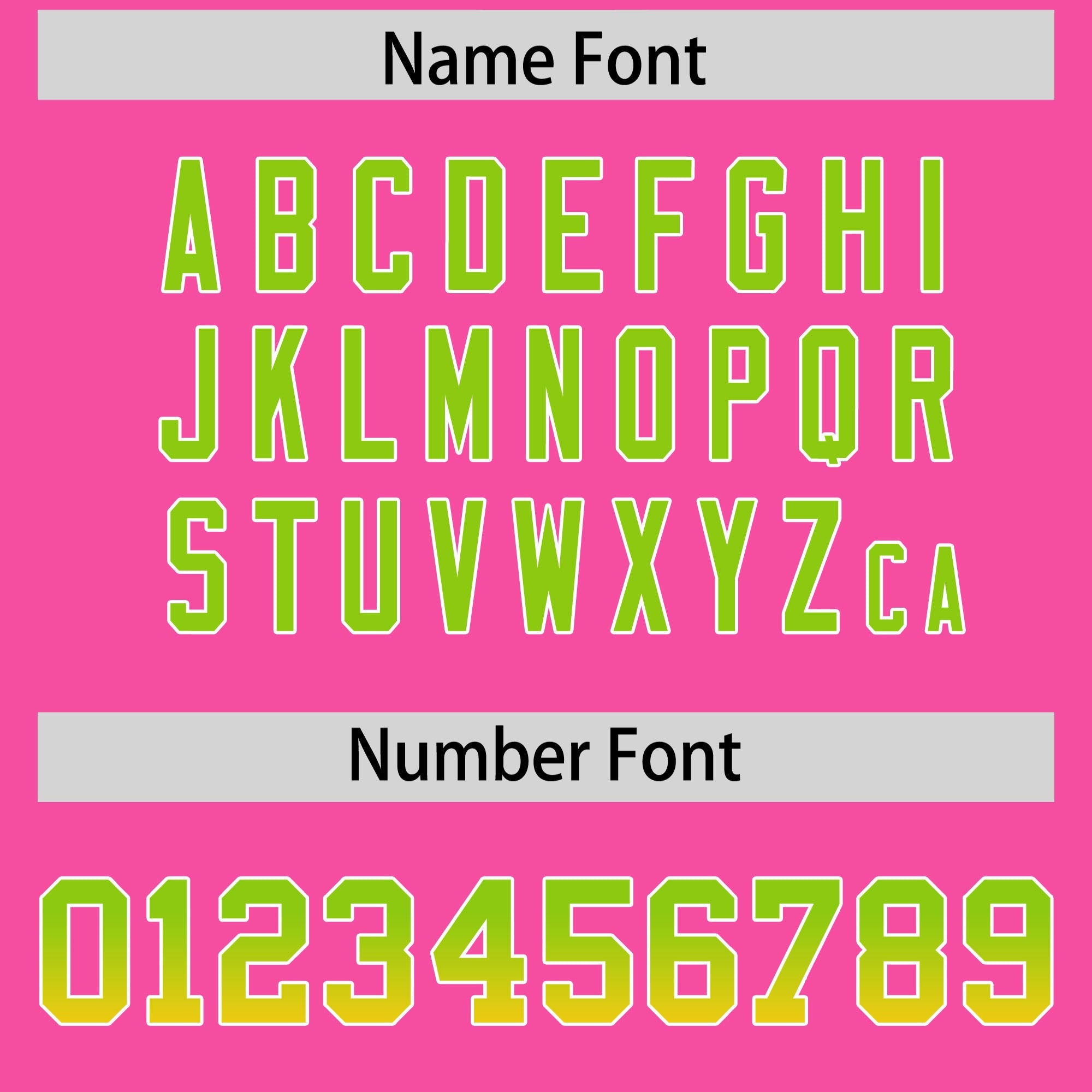 Custom Pink Neon Green and Gold Sides Gradient Fashion Personalized Team Football Jersey