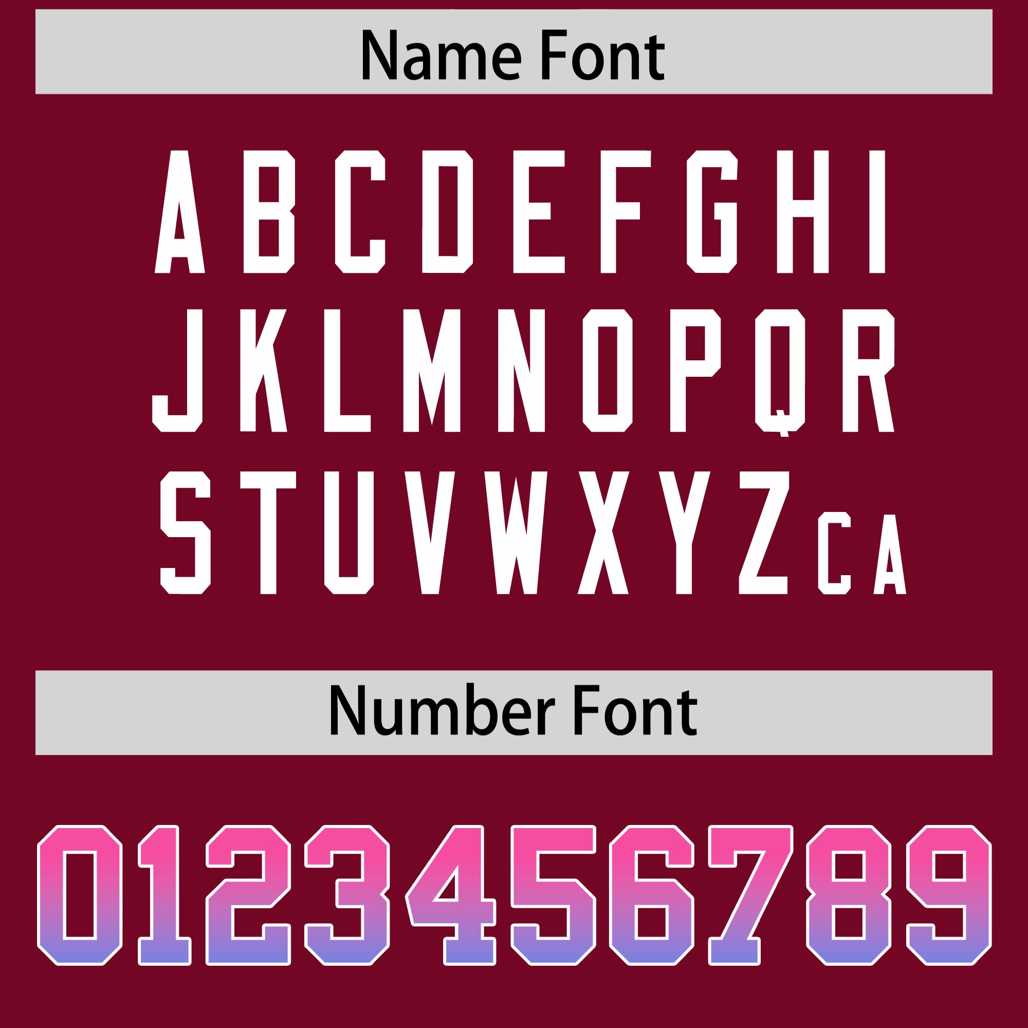 Custom Cardinal Pink and Powder Blue Sides Gradient Fashion Personalized Team Football Jersey