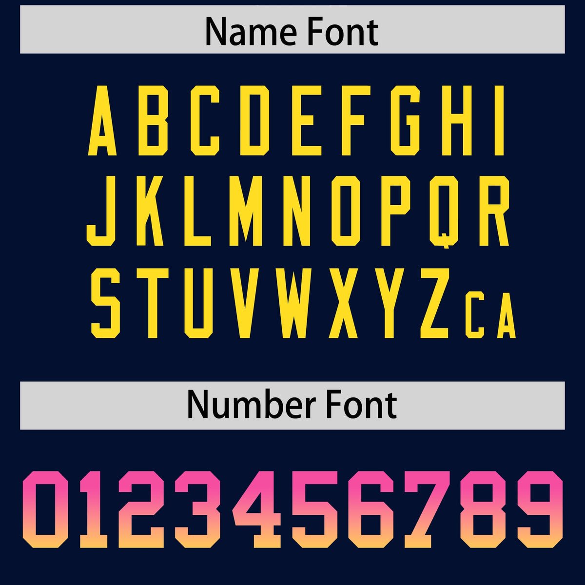 Custom Navy Pink and Gold Sides Gradient Fashion Personalized Team Football Jersey