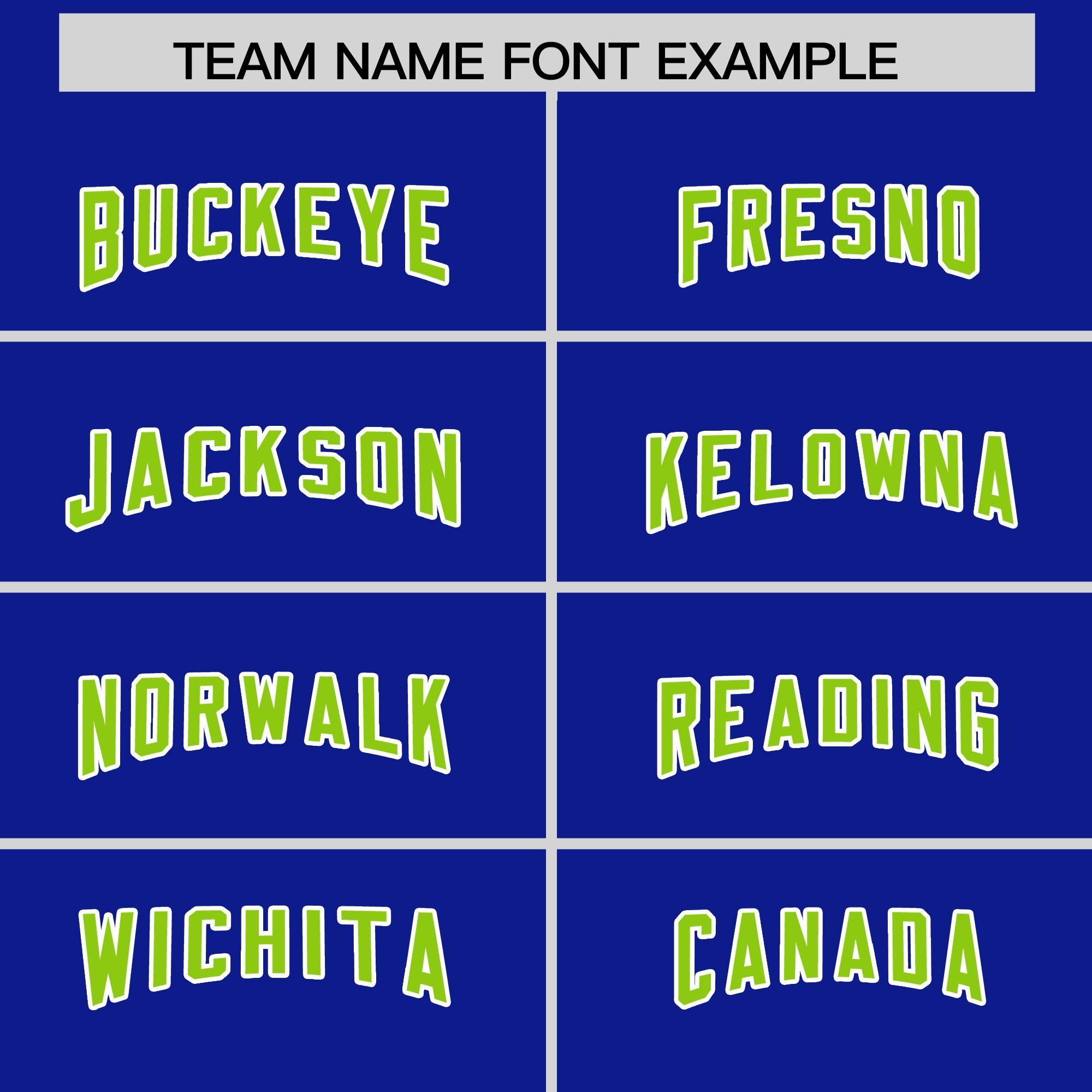 Custom Royal Neon Green and Powder Blue Sides Gradient Fashion Personalized Team Football Jersey