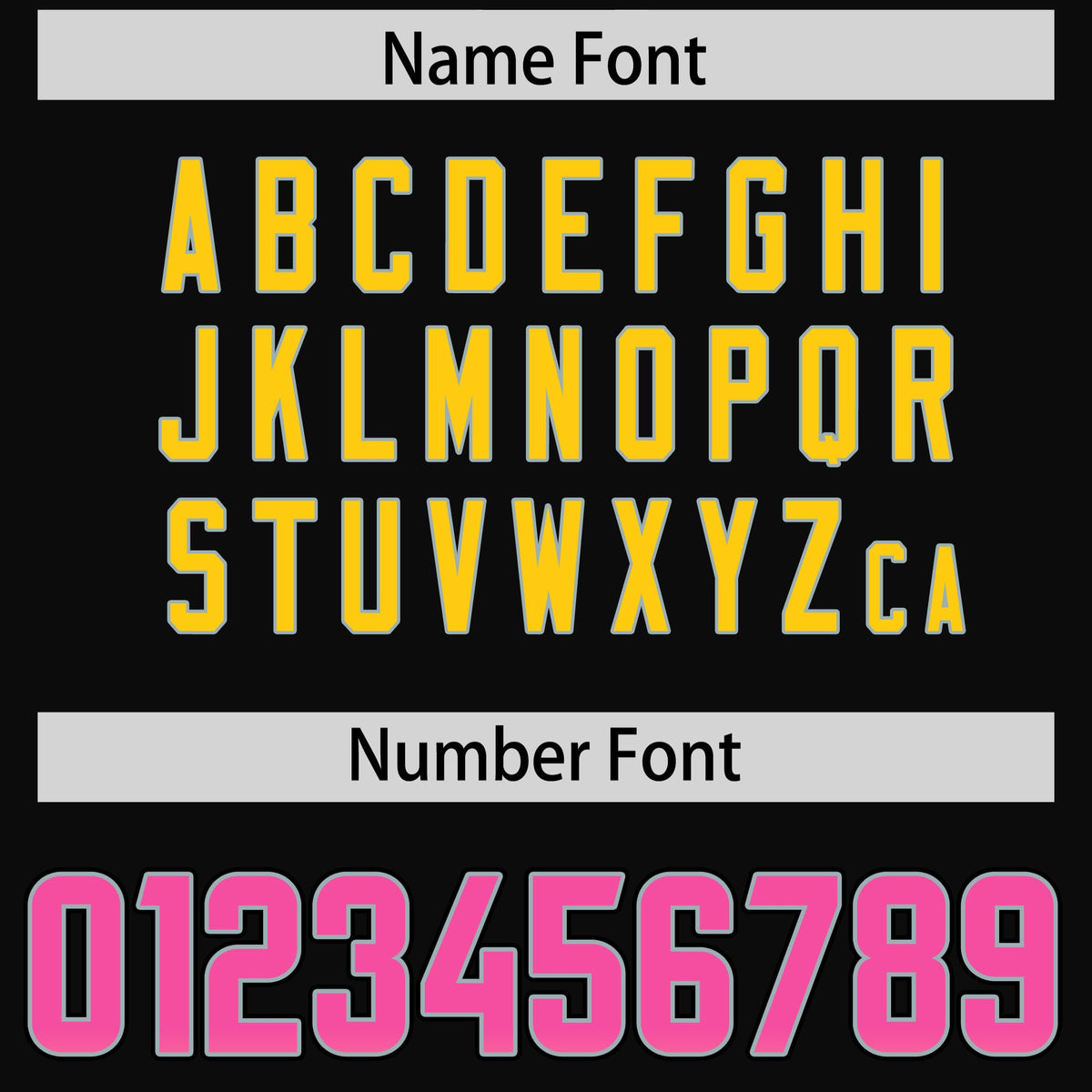 Custom Black Pink and Gold Sides Gradient Fashion Personalized Team Football Jersey