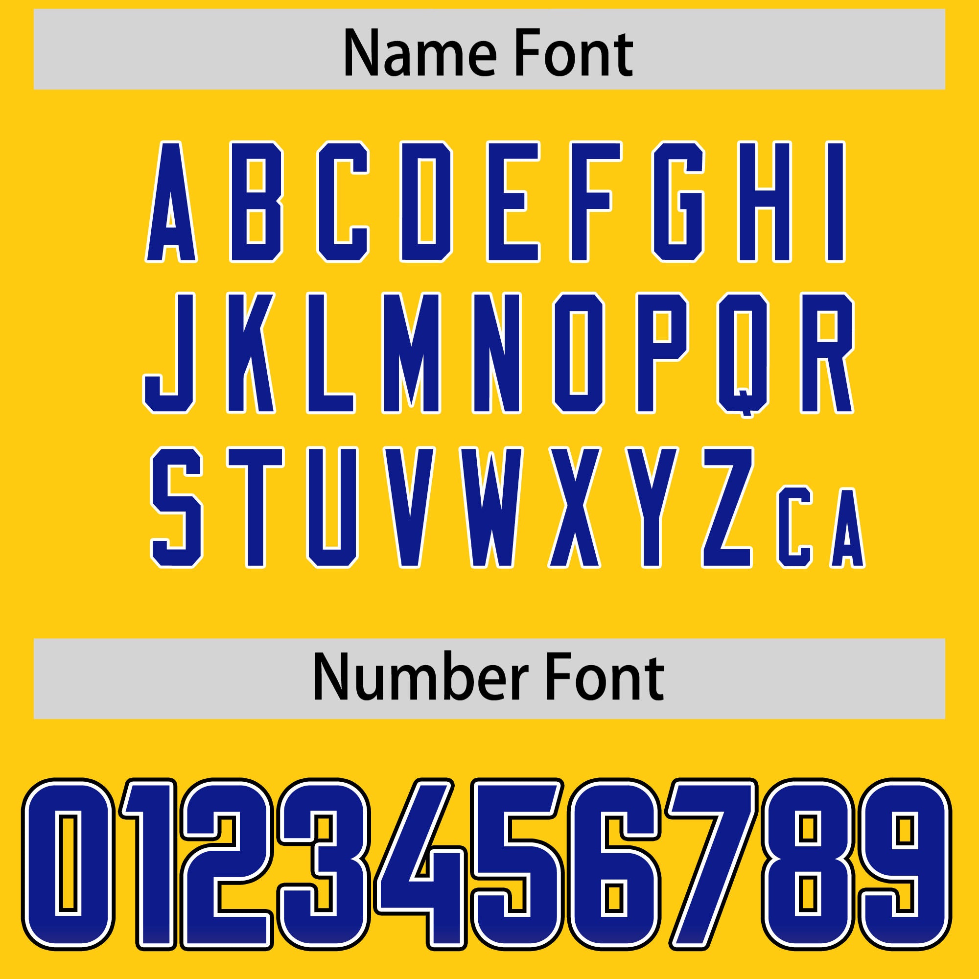 Custom Gold Royal and Red Sides Gradient Fashion Personalized Team Football Jersey