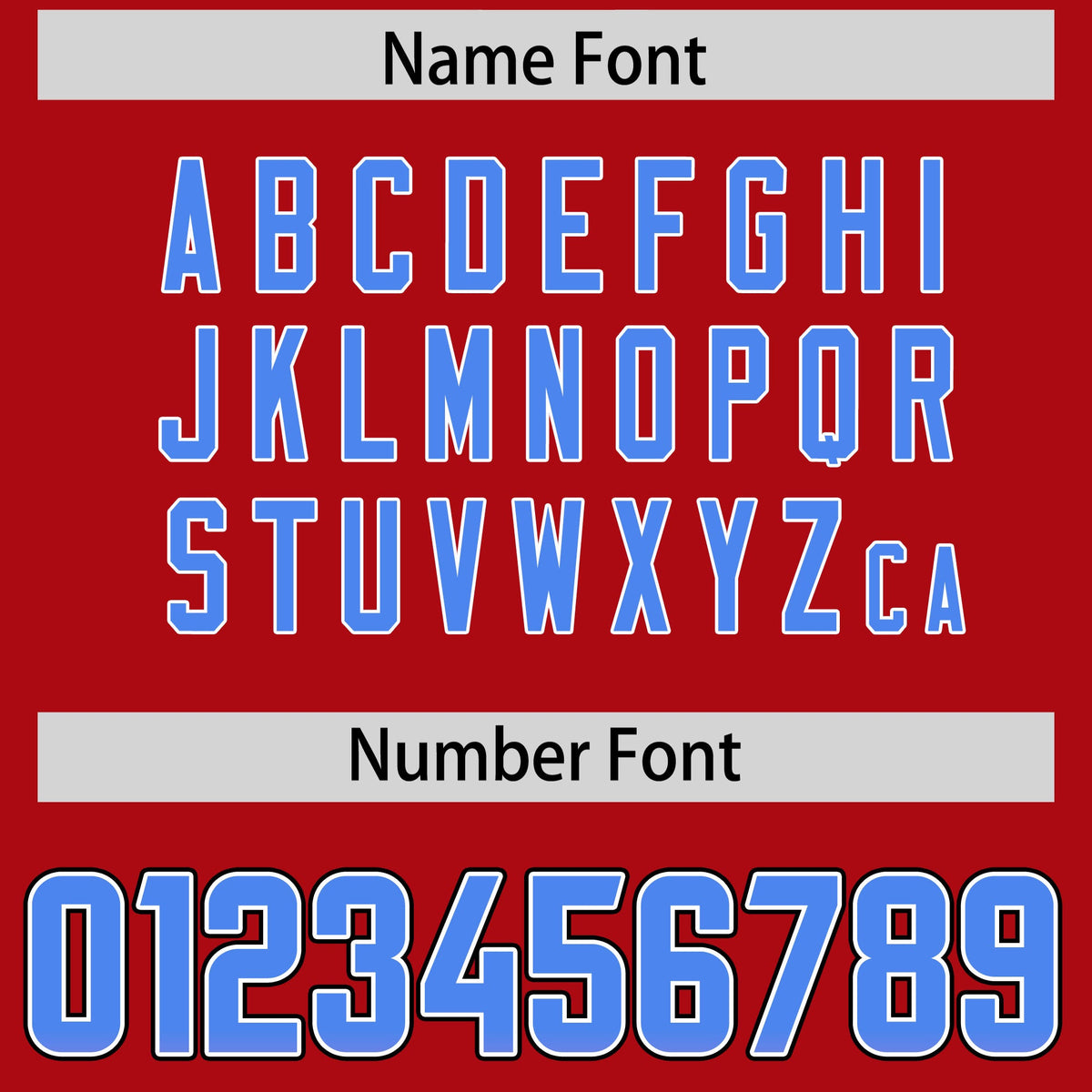 Custom Red Powder Blue and Pink Sides Gradient Fashion Personalized Team Football Jersey