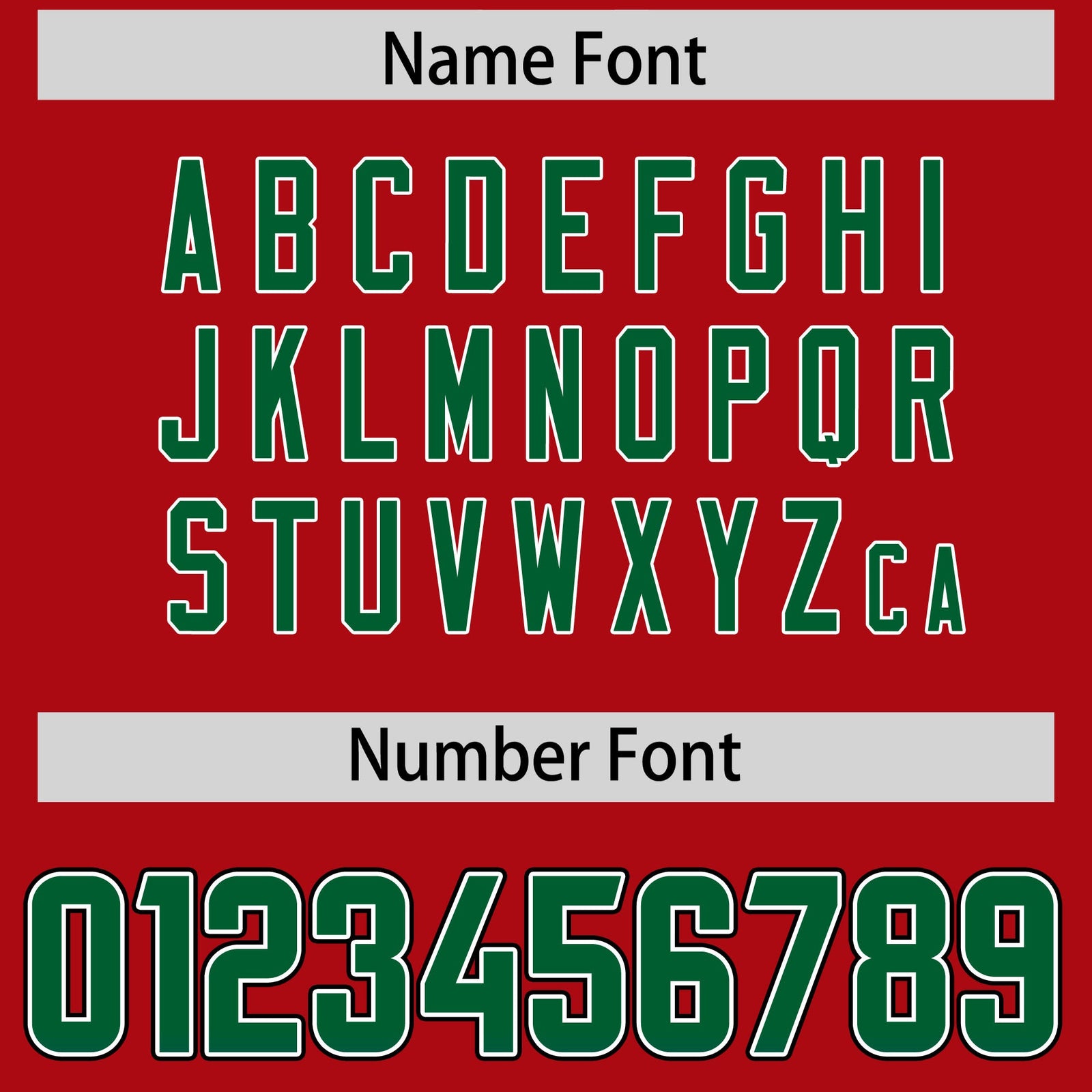 Custom Red Kelly Green and Royal Sides Gradient Fashion Personalized Team Football Jersey