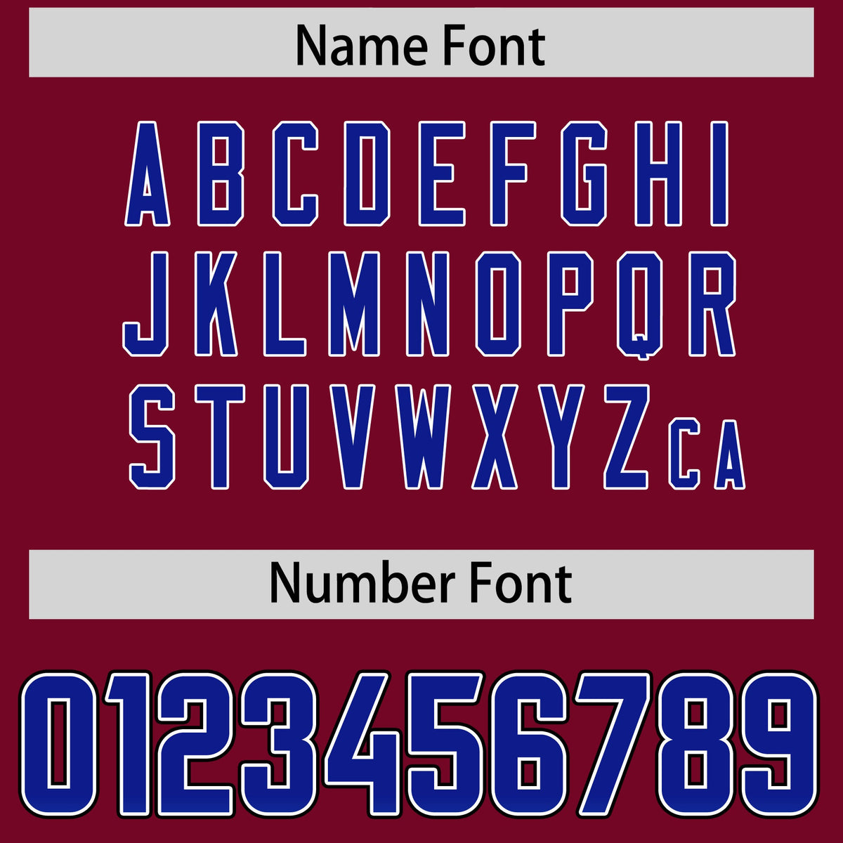 Custom Cardinal Royal and Powder Blue Sides Gradient Fashion Personalized Team Football Jersey