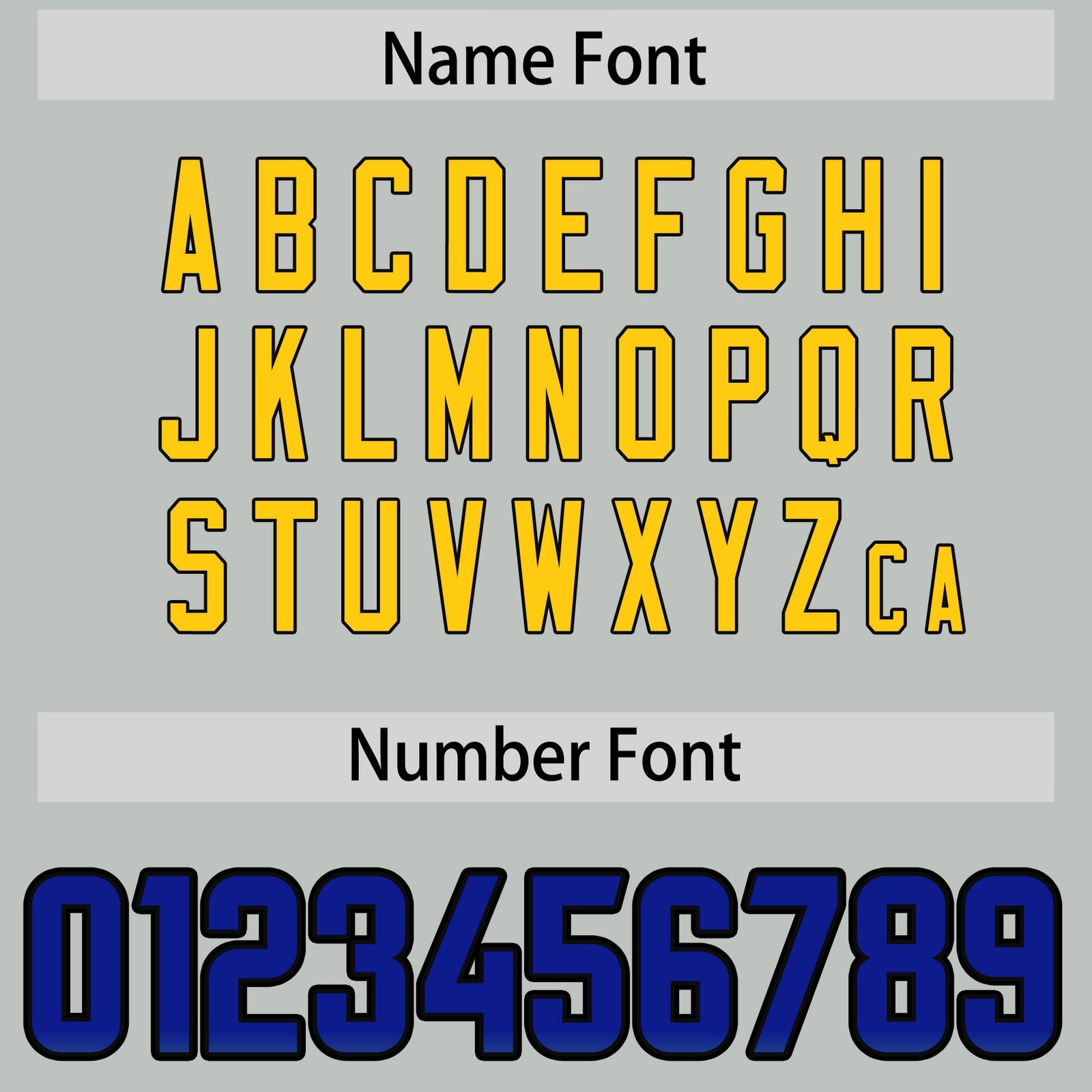 Custom Gray Royal and Gold Sides Gradient Fashion Personalized Team Football Jersey