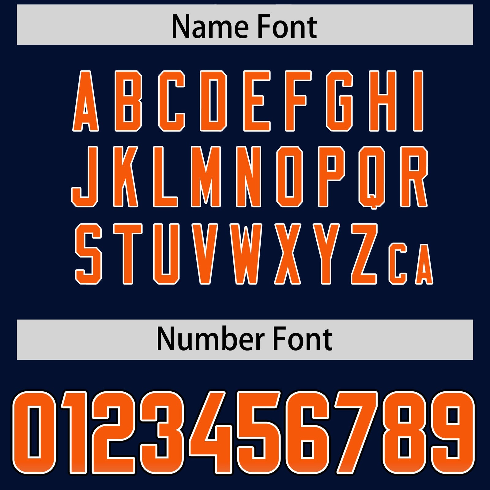 Custom Navy Orange and Bright Green Sides Gradient Fashion Personalized Team Football Jersey