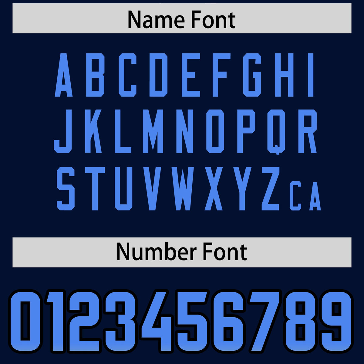 Custom Navy Powder Blue and Gold Sides Gradient Fashion Personalized Team Football Jersey