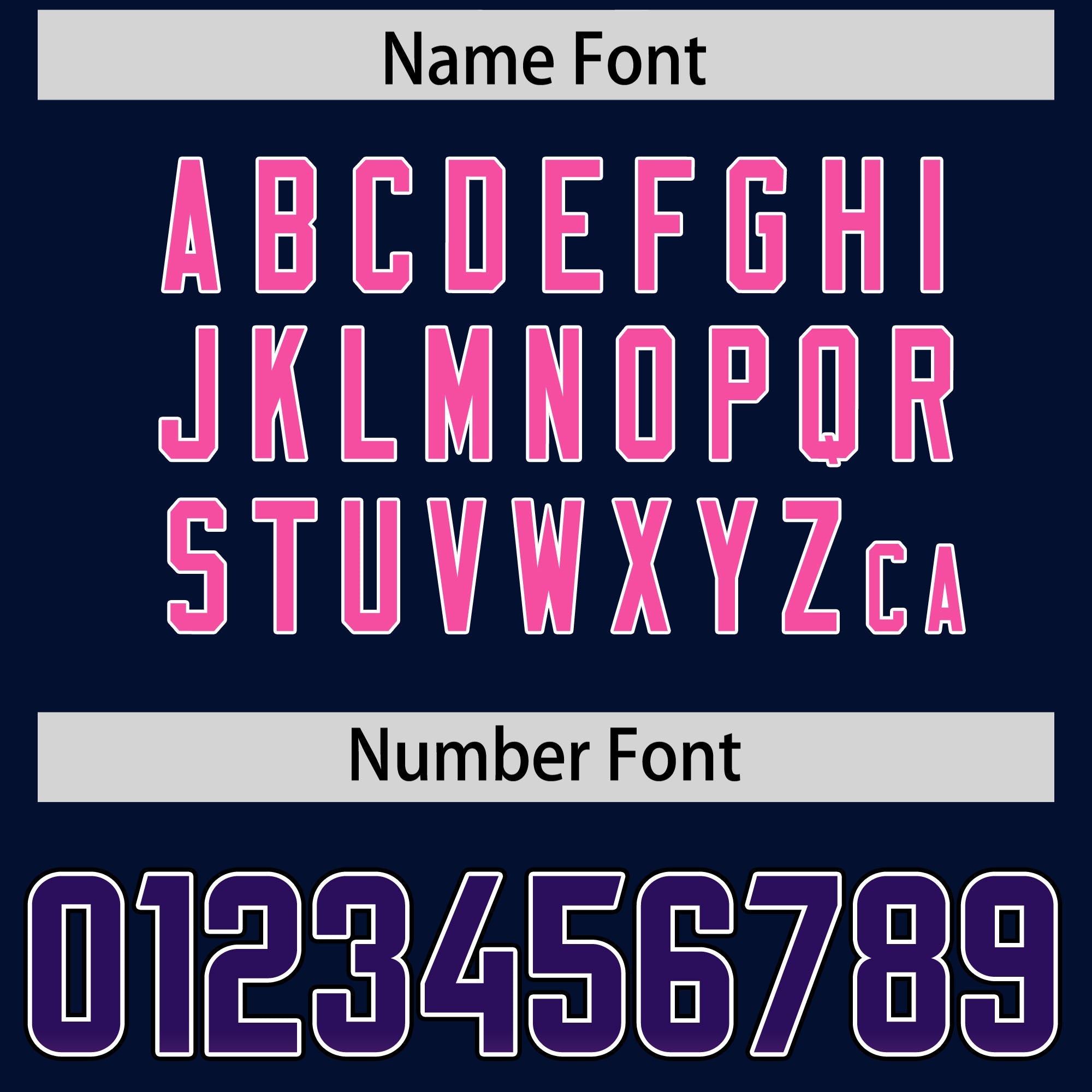 Custom Navy Purple and Pink Sides Gradient Fashion Personalized Team Football Jersey