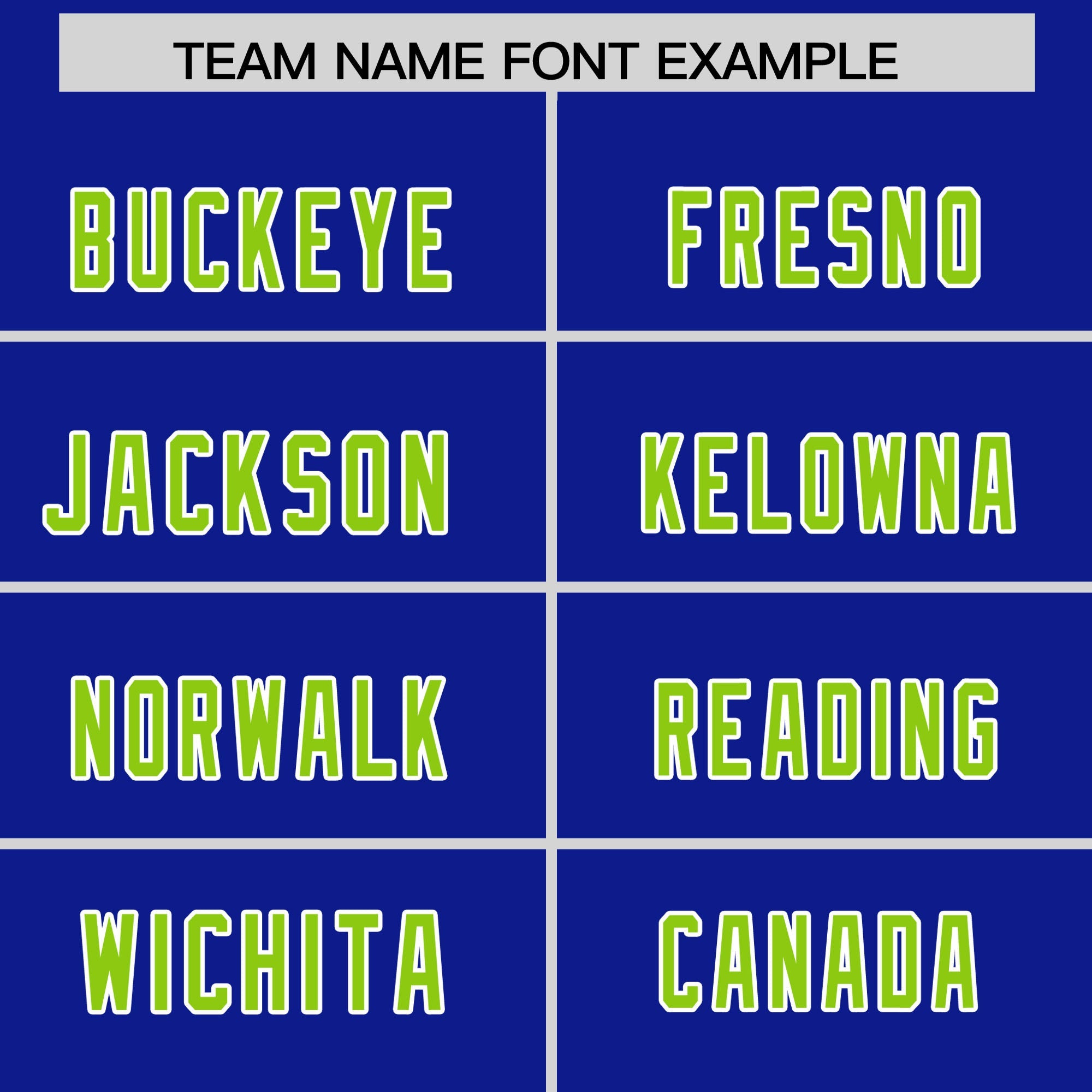 Custom Royal Neon Green and Powder Blue Sides Gradient Fashion Personalized Team Football Jersey