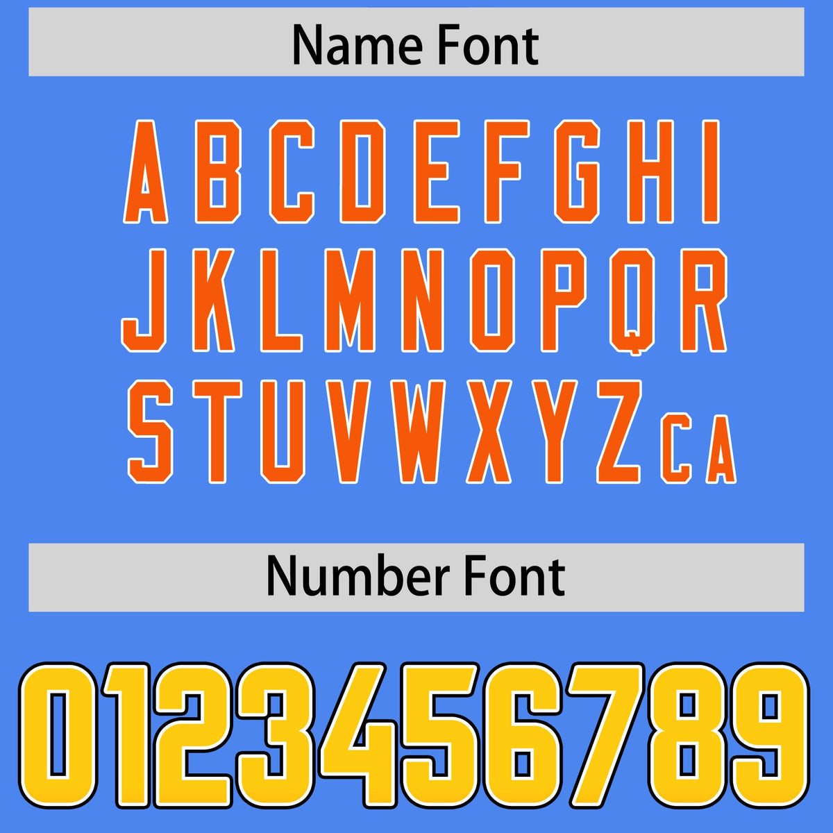 Custom Powder Blue Gold and  Sides Gradient Fashion Personalized Team Football Jersey