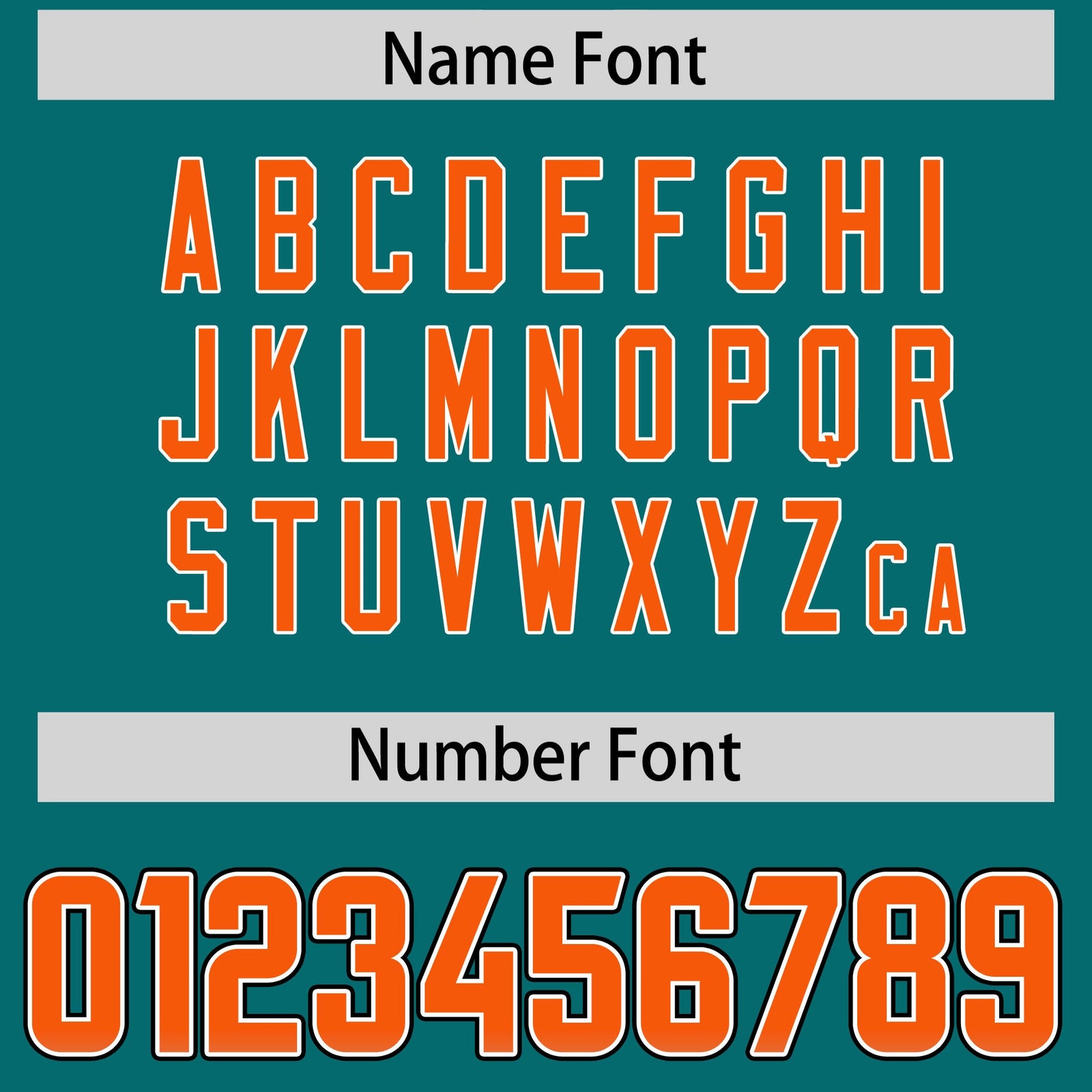 Custom Aqua Orange and Bright Green Sides Gradient Fashion Personalized Team Football Jersey