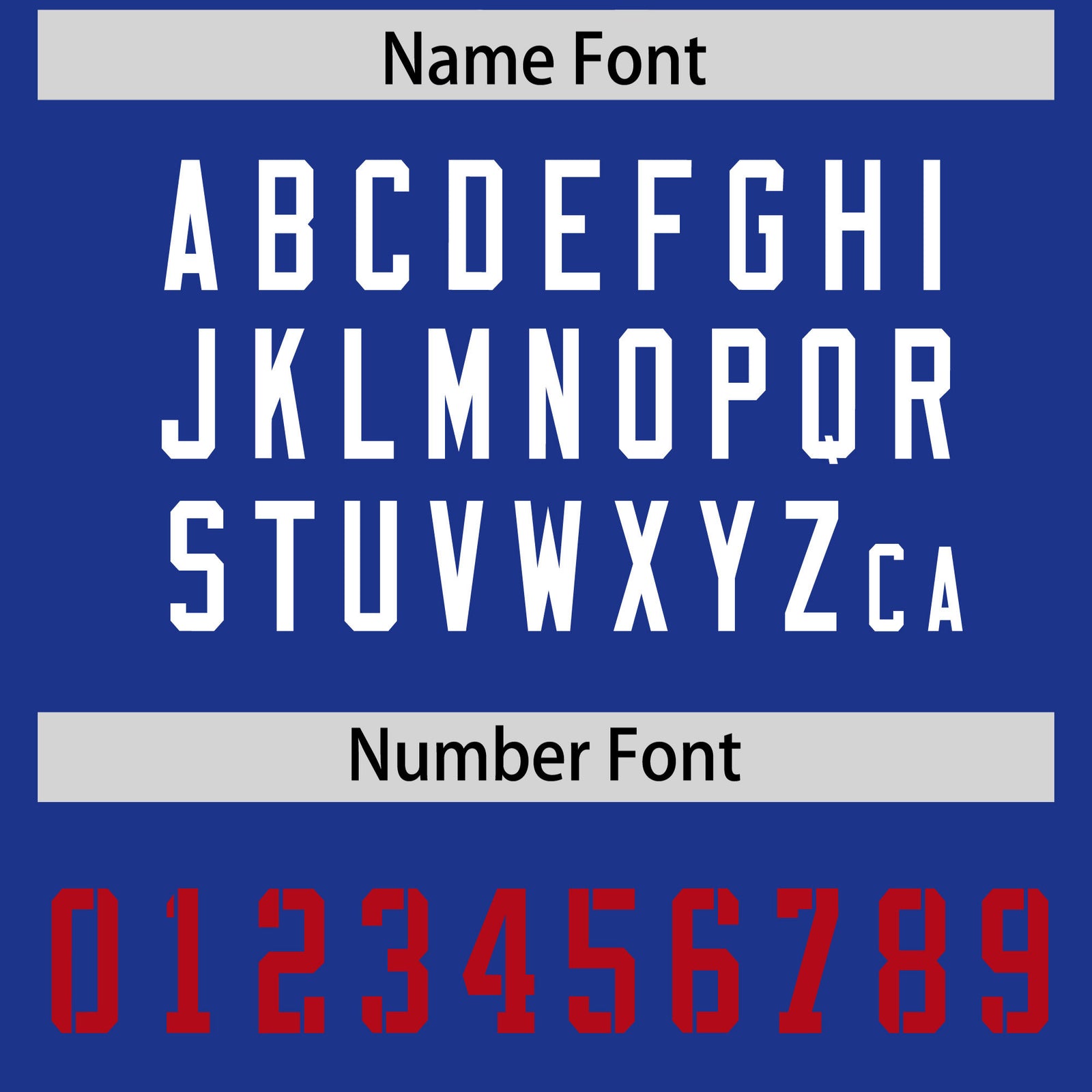 Custom Royal Classic Style American Football Jerseys