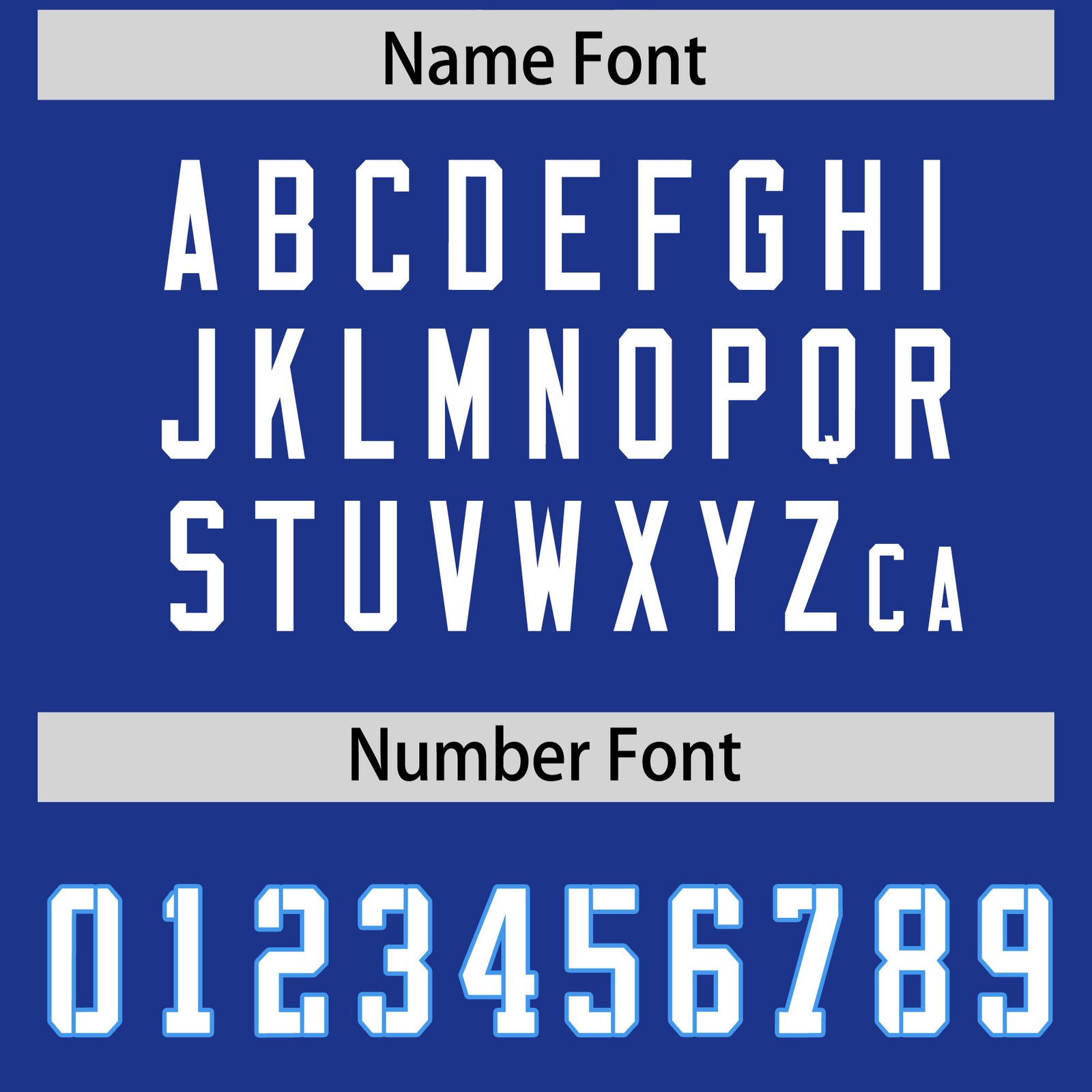 Custom Royal Classic Style American Football Jerseys