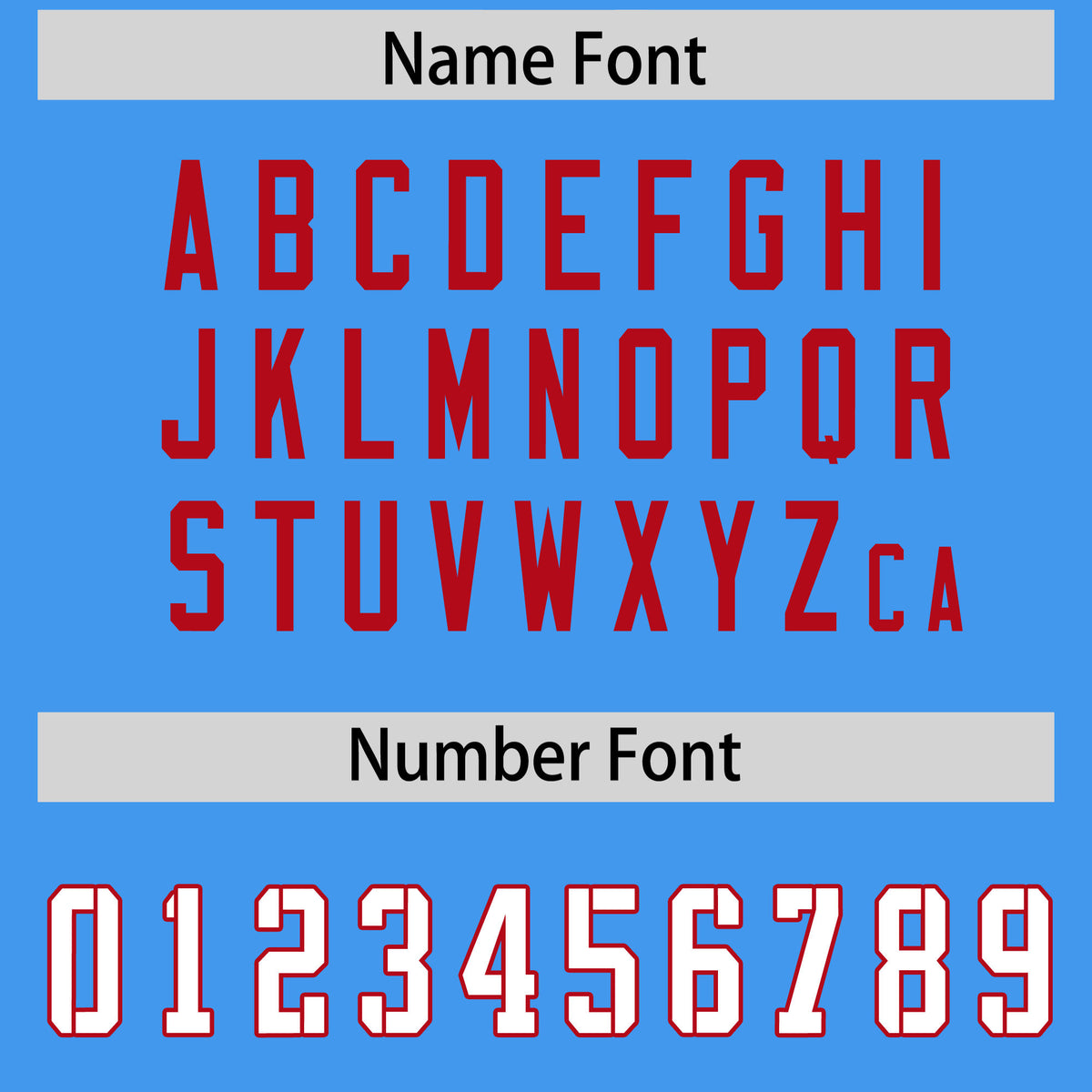 Custom Powder Blue Classic Style American Football Jerseys