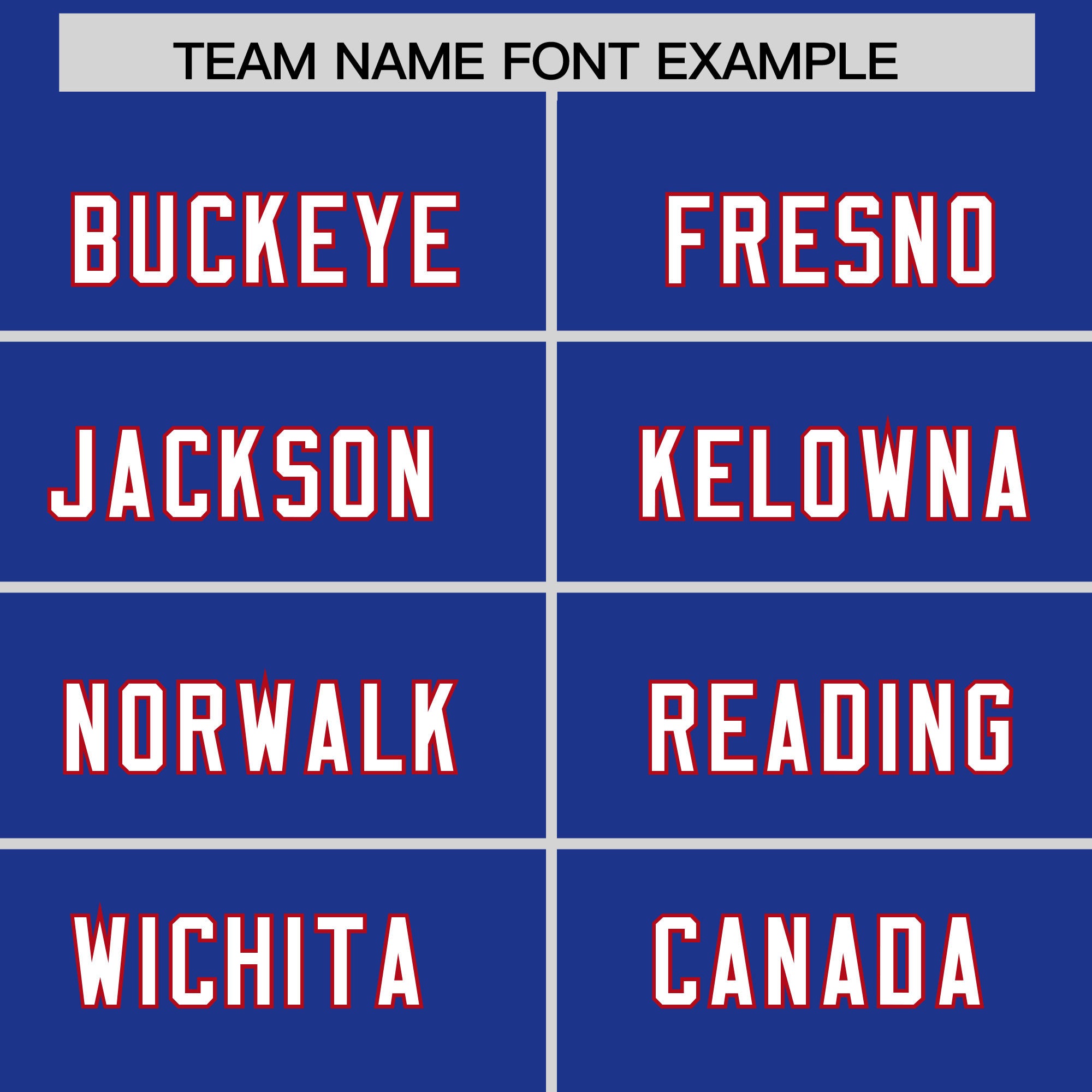 Custom Royal Classic Style American Football Jerseys