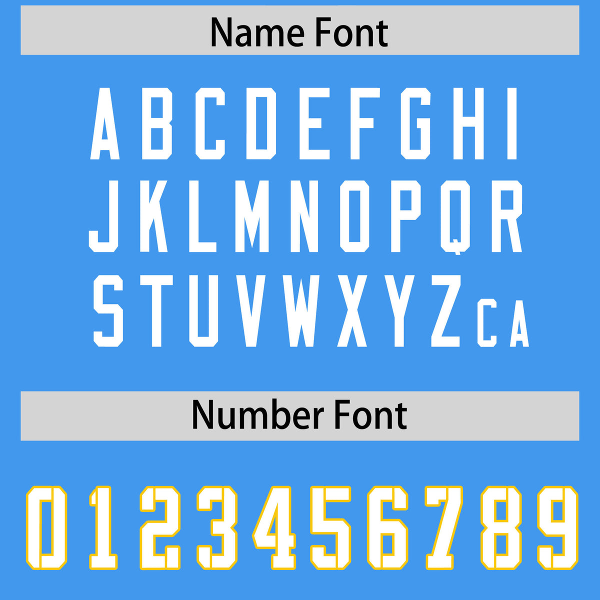 Custom Powder Blue Classic Style American Football Jerseys